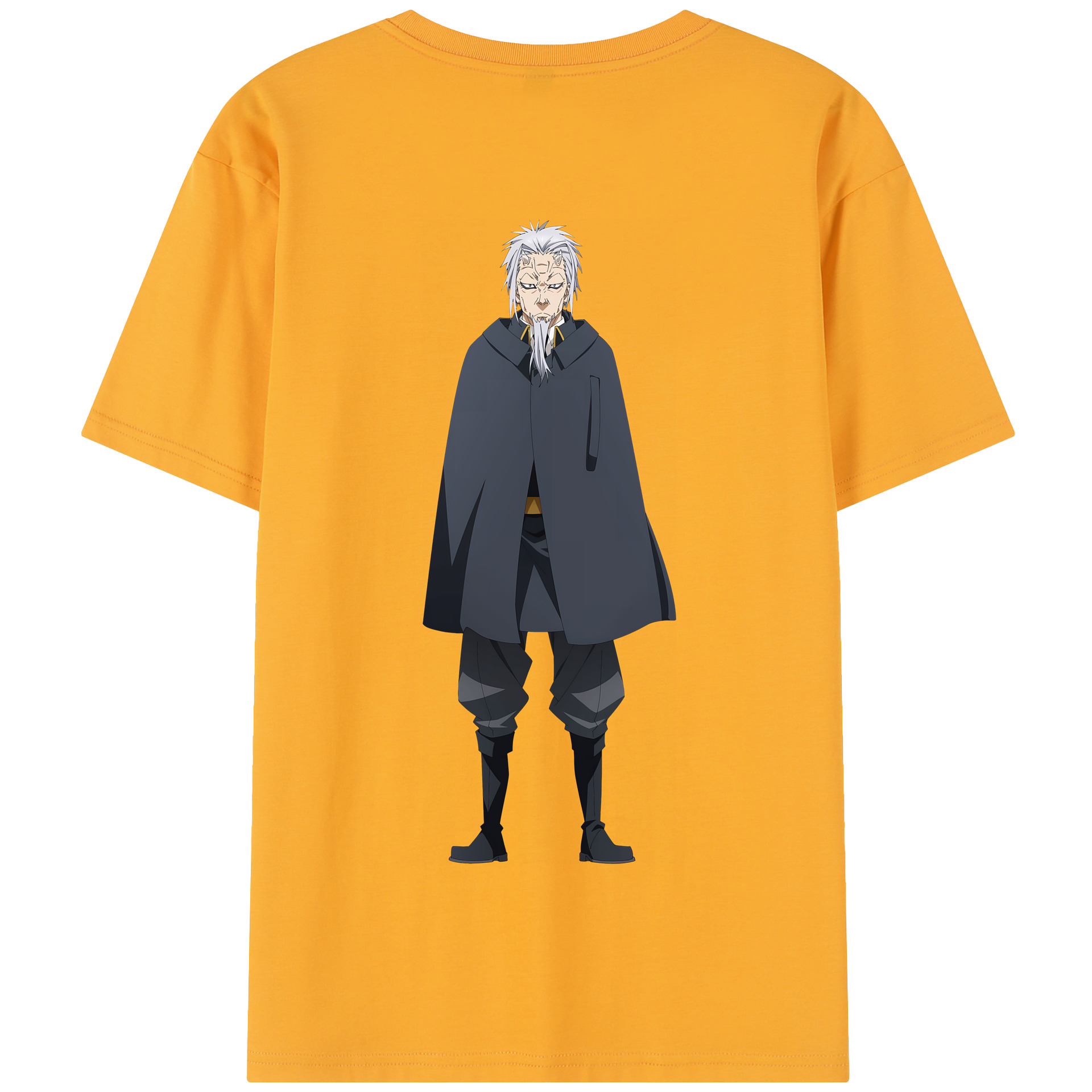 （画像用） 転スラ Regarding Reincarnated to Slime 綿100％半袖Tシャツ（背面プリント）