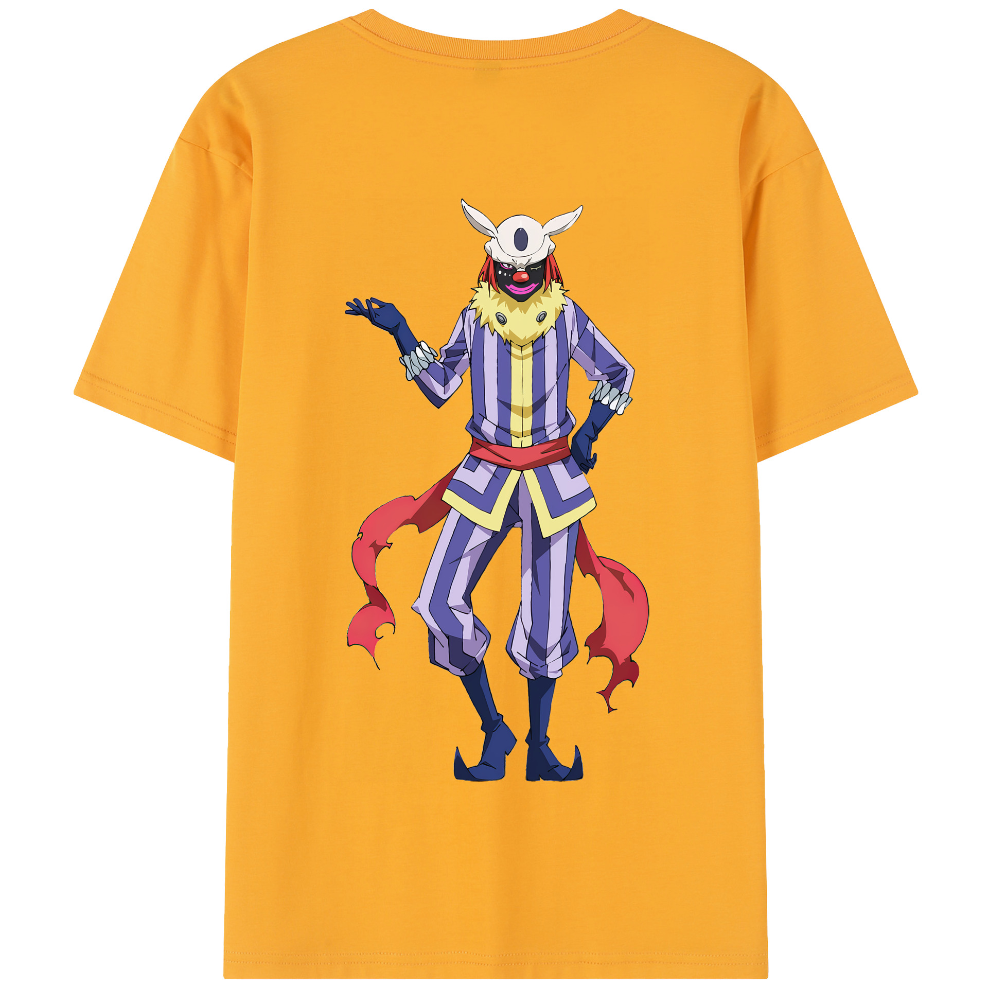 （画像用） 転スラ Regarding Reincarnated to Slime 綿100％半袖Tシャツ（背面プリント）