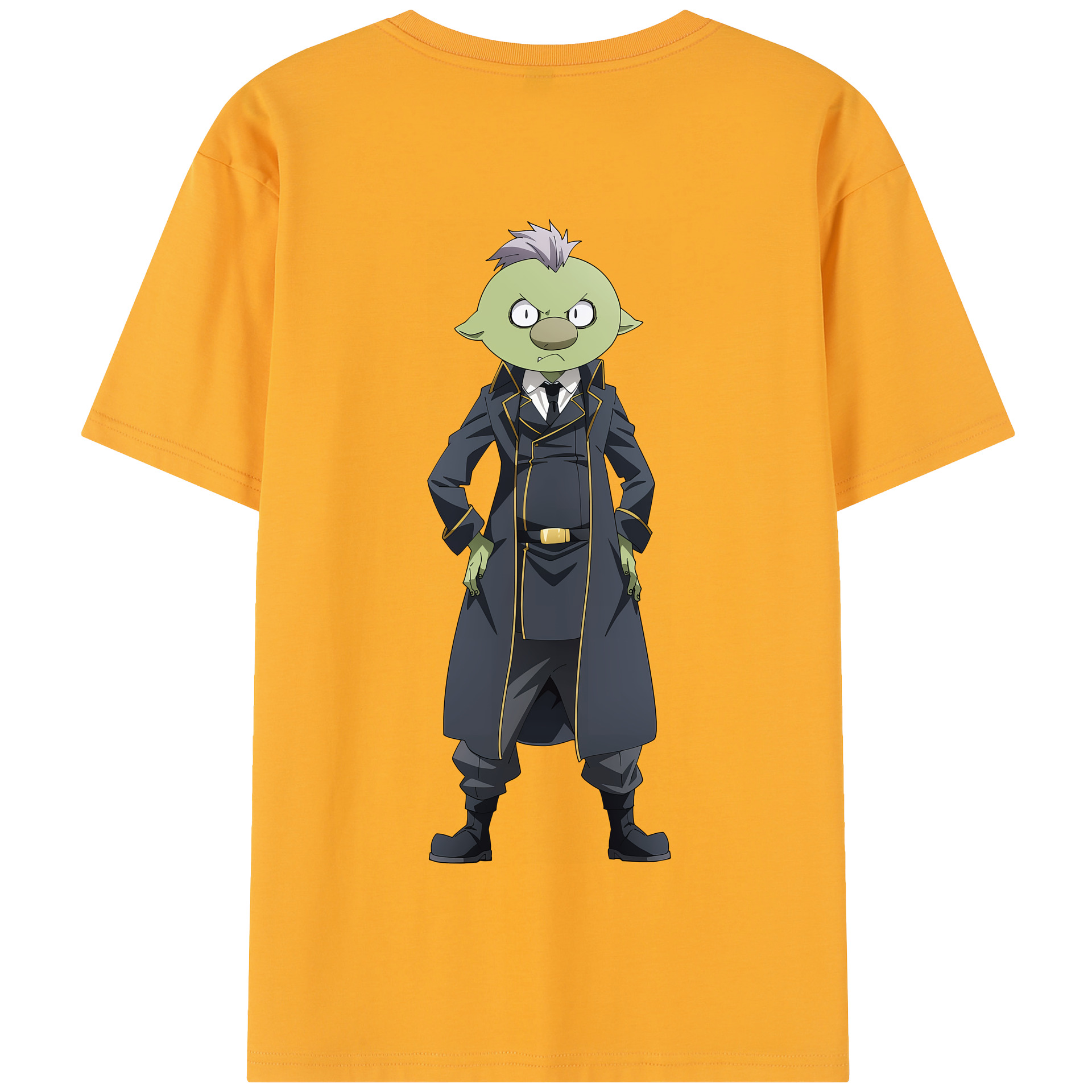 （画像用） 転スラ Regarding Reincarnated to Slime 綿100％半袖Tシャツ（背面プリント）