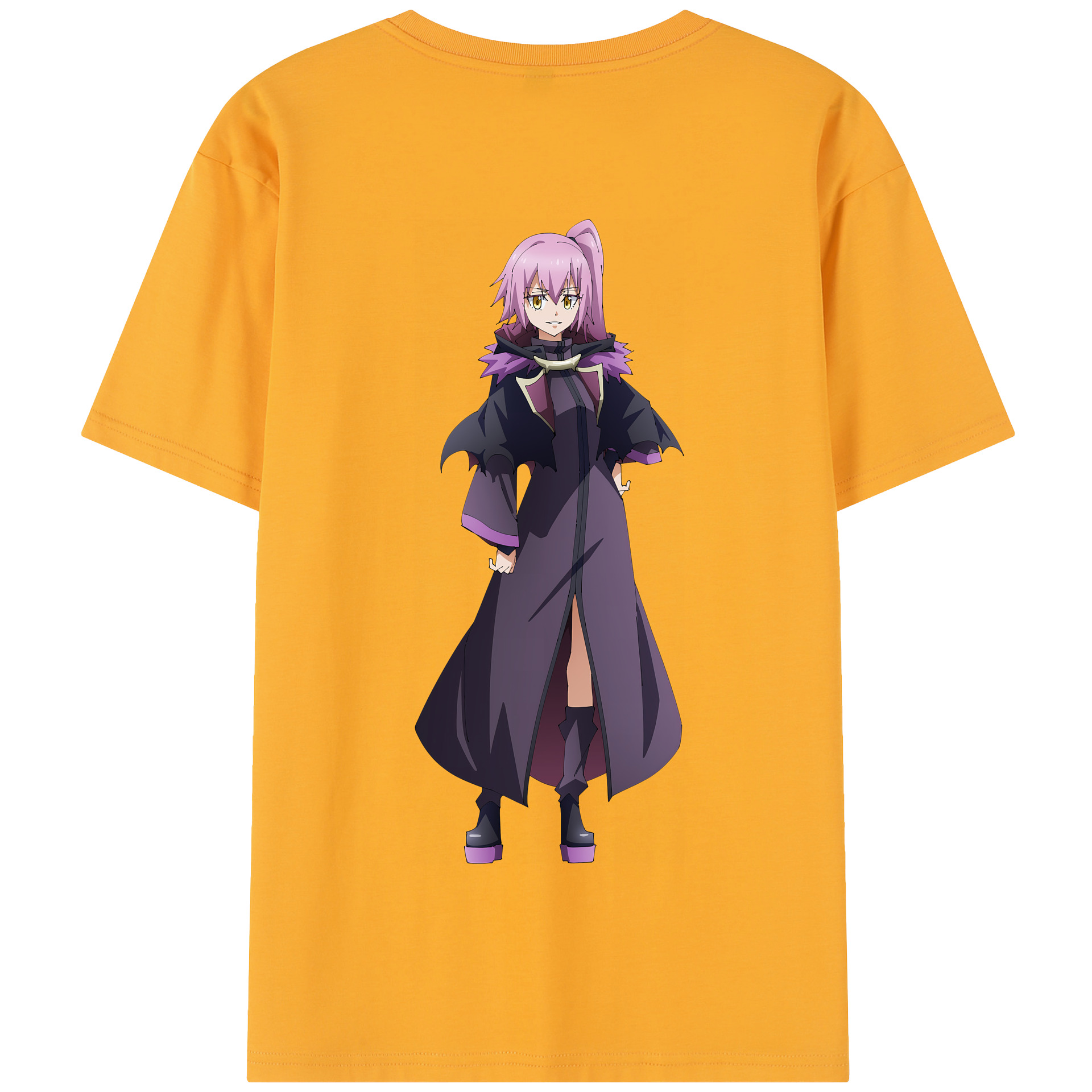 （画像用） 転スラ Regarding Reincarnated to Slime 綿100％半袖Tシャツ（背面プリント）