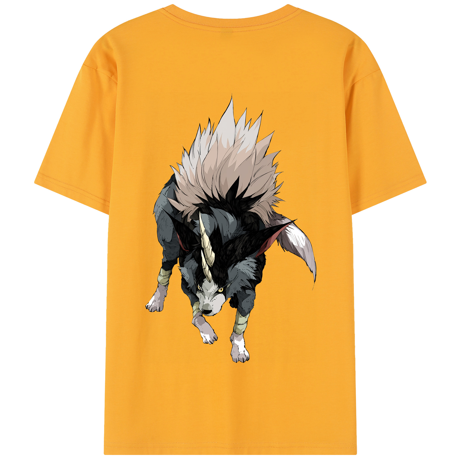 （画像用） 転スラ Regarding Reincarnated to Slime 綿100％半袖Tシャツ（背面プリント）