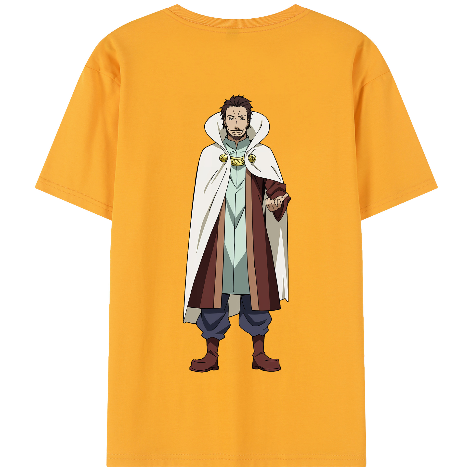 （画像用） 転スラ Regarding Reincarnated to Slime 綿100％半袖Tシャツ（背面プリント）