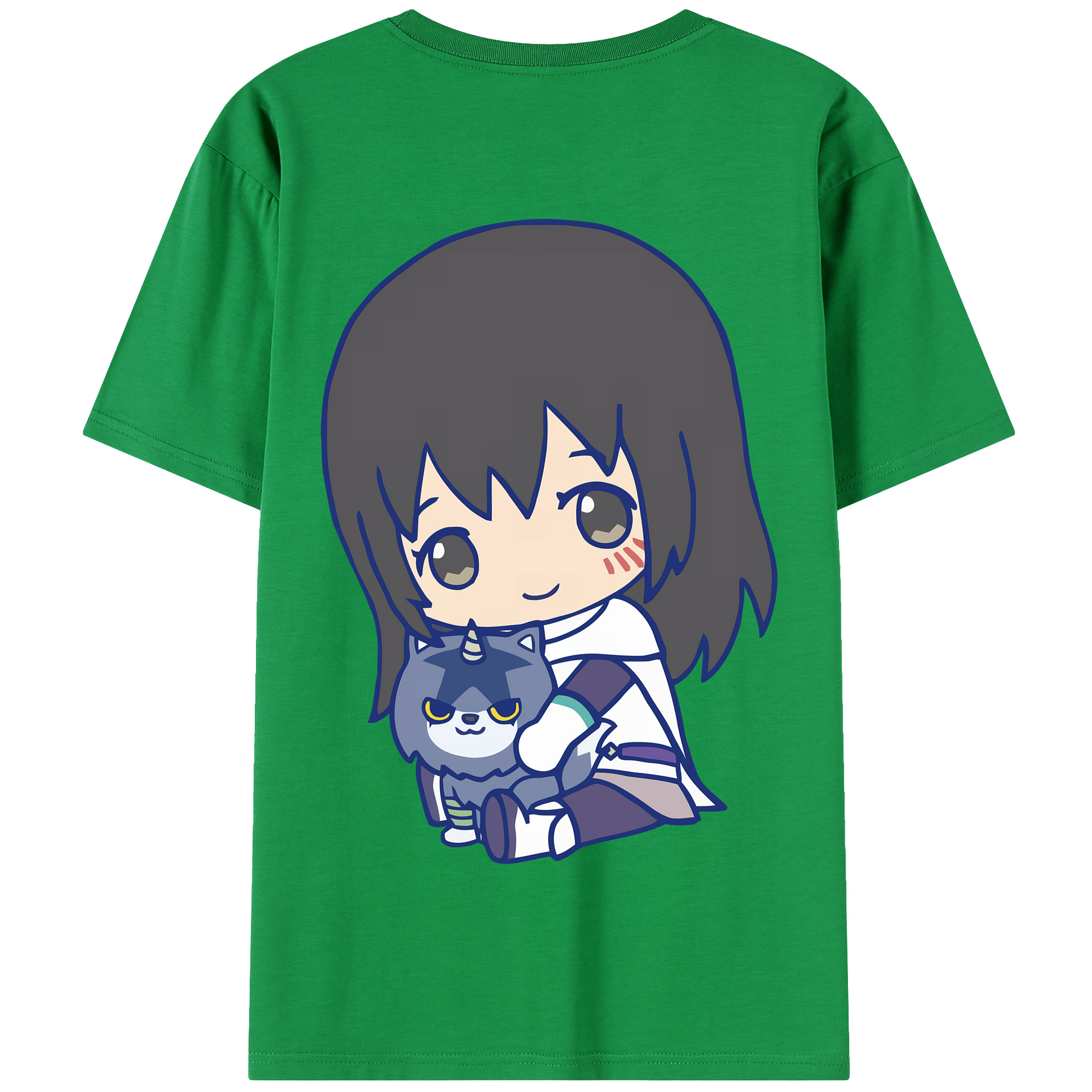 （画像用） 転スラ Regarding Reincarnated to Slime 綿100％半袖Tシャツ（背面プリント）