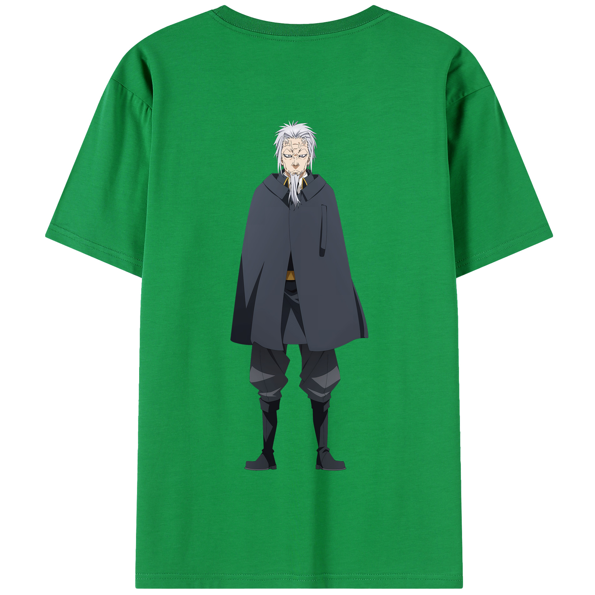 （画像用） 転スラ Regarding Reincarnated to Slime 綿100％半袖Tシャツ（背面プリント）