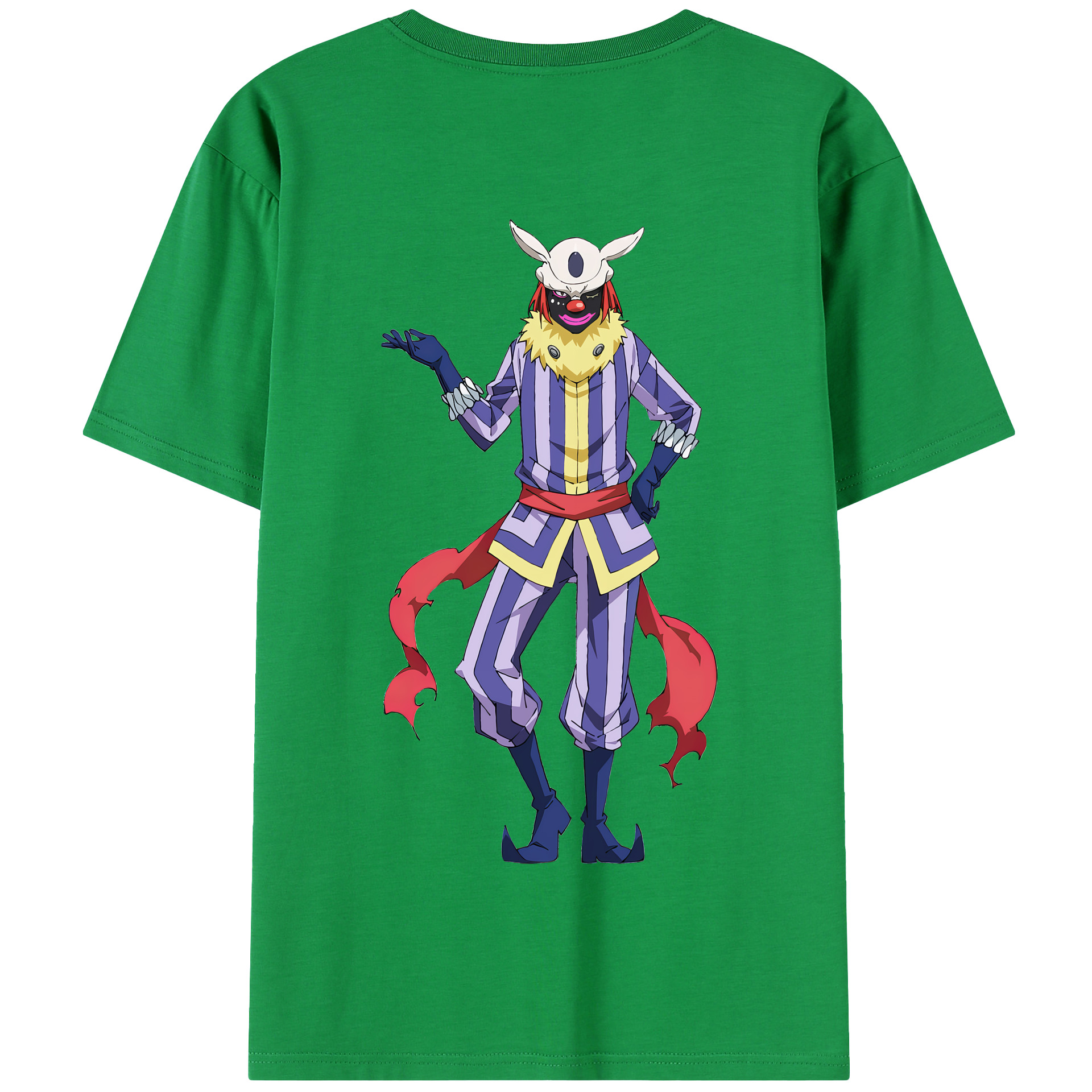 （画像用） 転スラ Regarding Reincarnated to Slime 綿100％半袖Tシャツ（背面プリント）