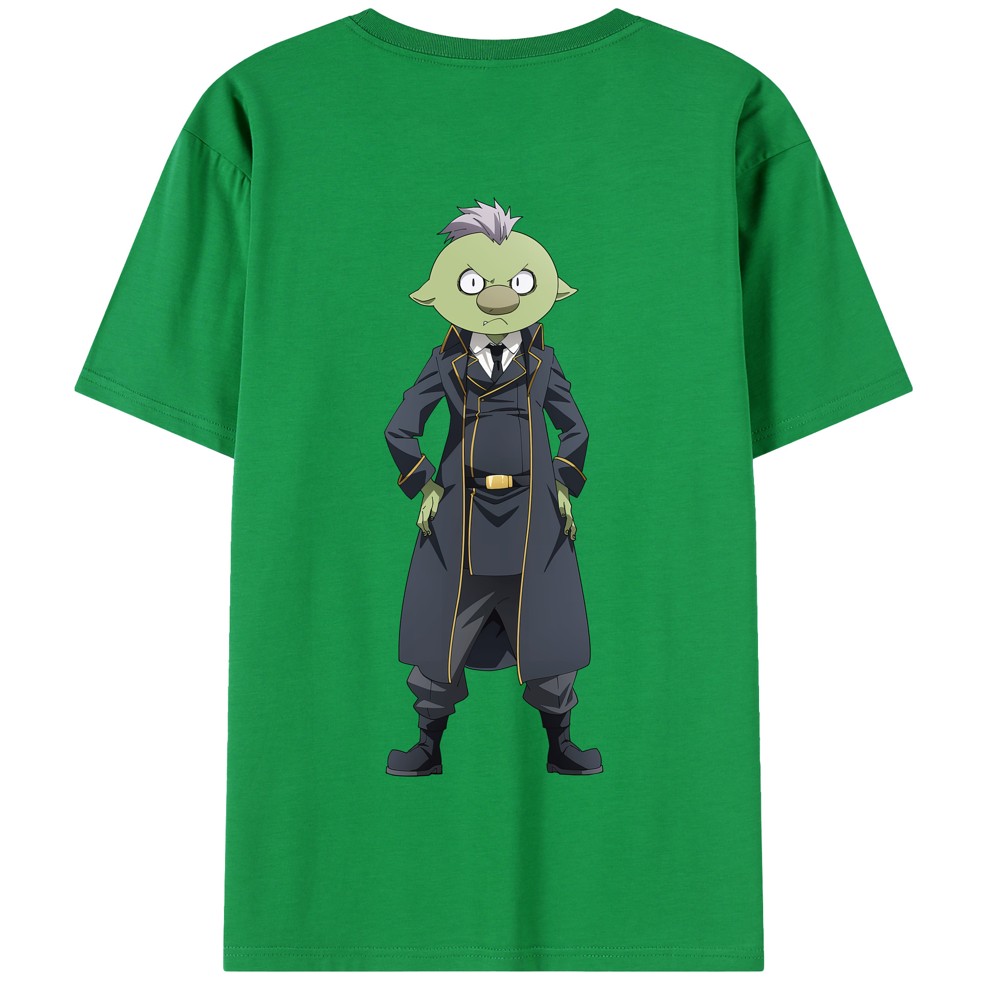 （画像用） 転スラ Regarding Reincarnated to Slime 綿100％半袖Tシャツ（背面プリント）