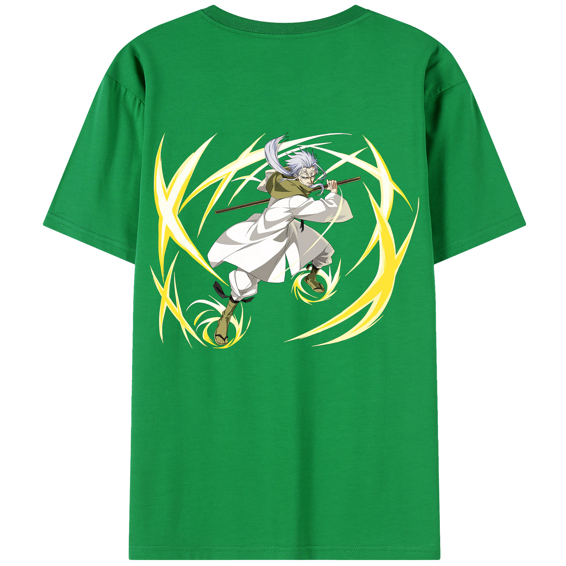 （画像用） 転スラ Regarding Reincarnated to Slime 綿100％半袖Tシャツ（背面プリント）