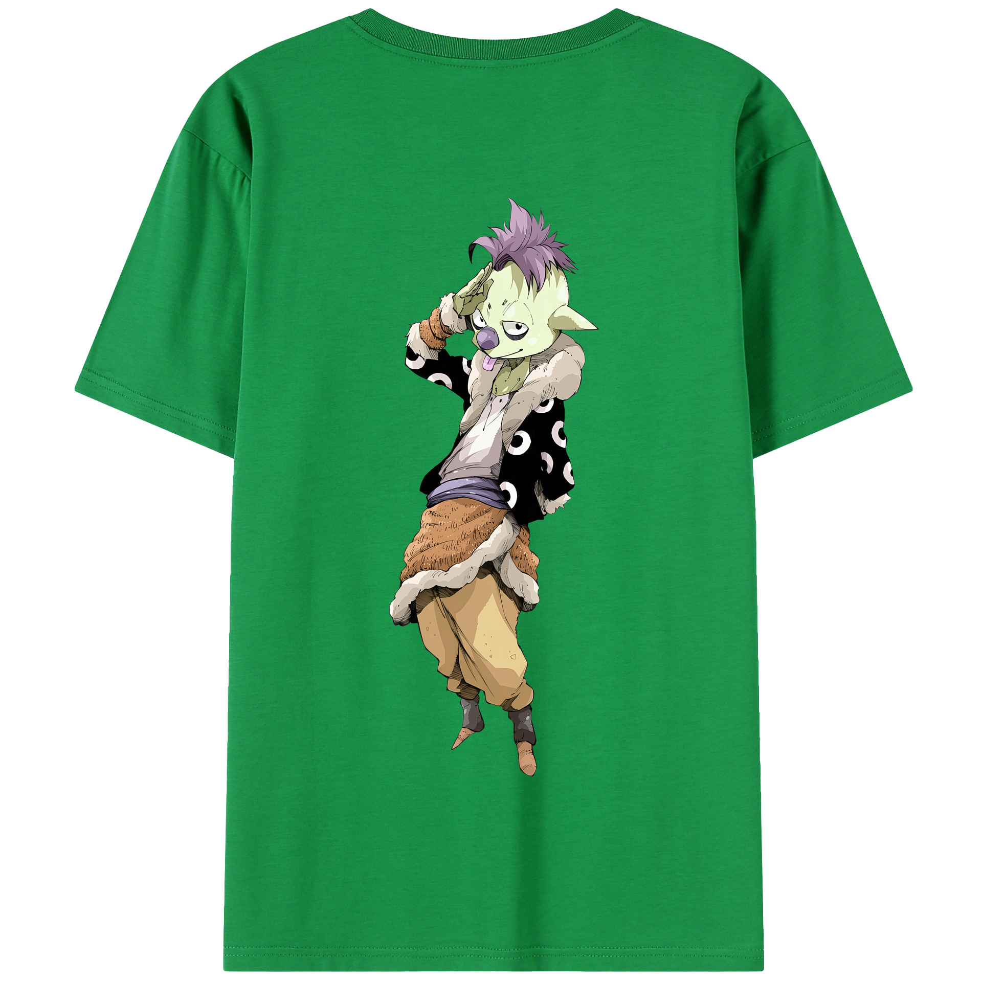 （画像用） 転スラ Regarding Reincarnated to Slime 綿100％半袖Tシャツ（背面プリント）