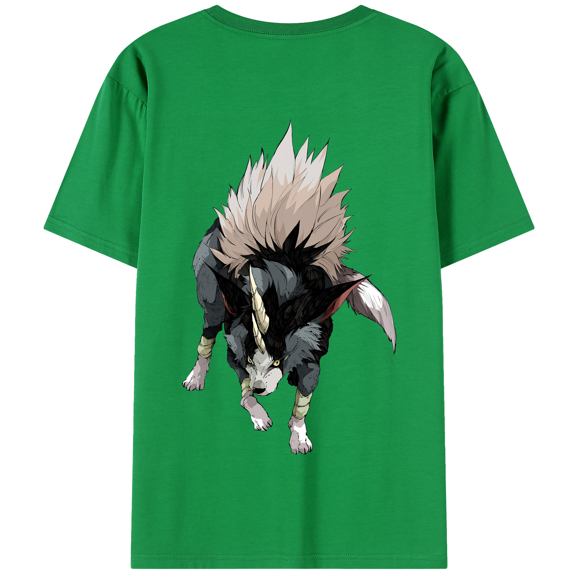 （画像用） 転スラ Regarding Reincarnated to Slime 綿100％半袖Tシャツ（背面プリント）