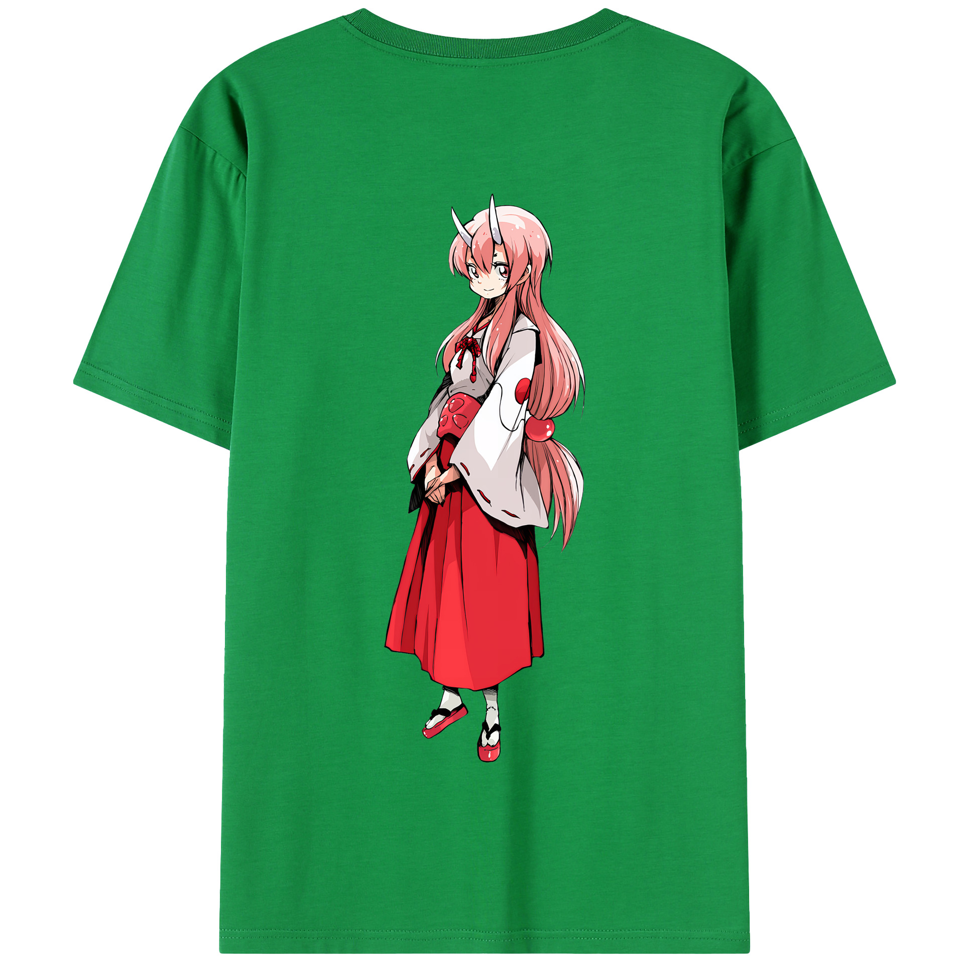 （画像用） 転スラ Regarding Reincarnated to Slime 綿100％半袖Tシャツ（背面プリント）