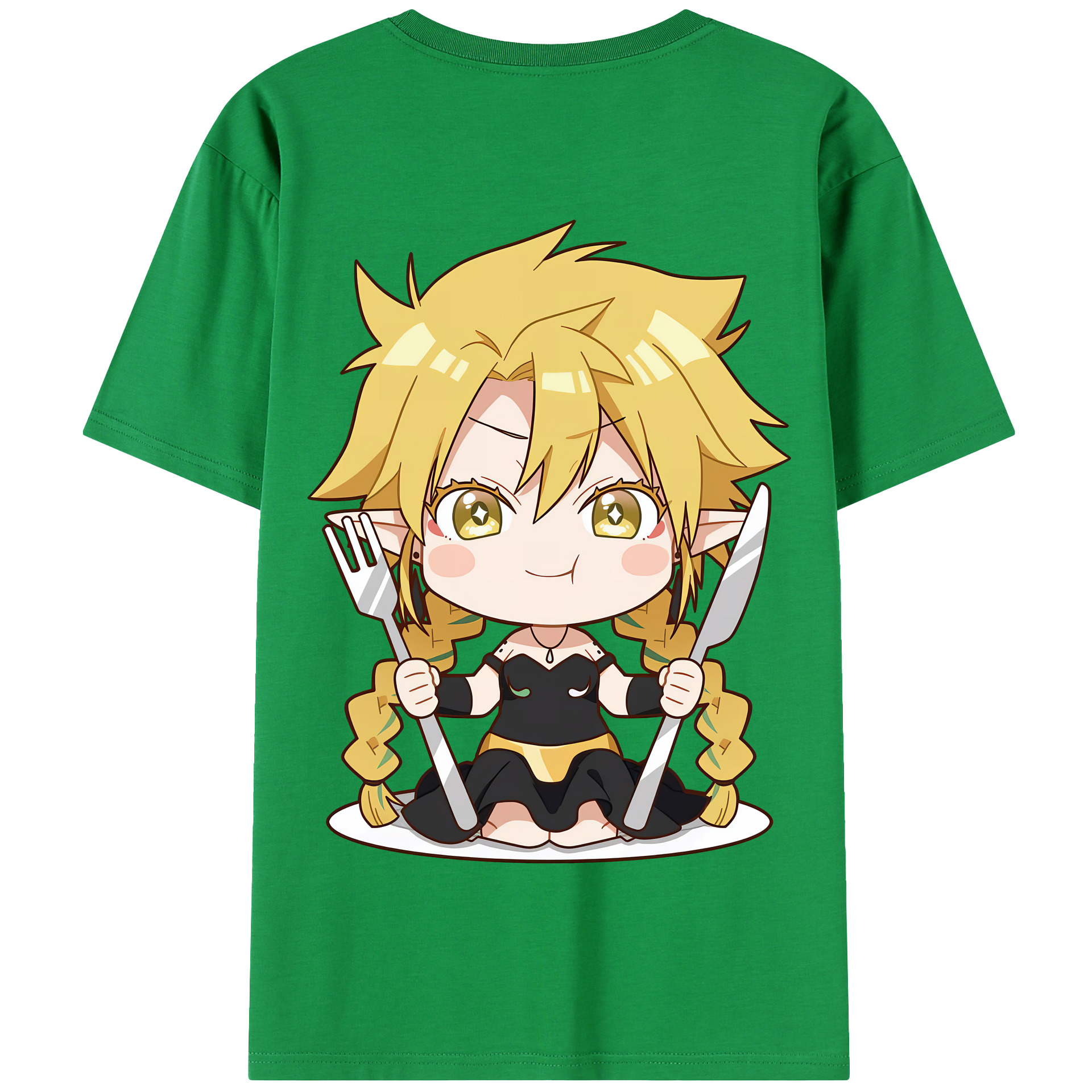 （画像用） 転スラ Regarding Reincarnated to Slime 綿100％半袖Tシャツ（背面プリント）
