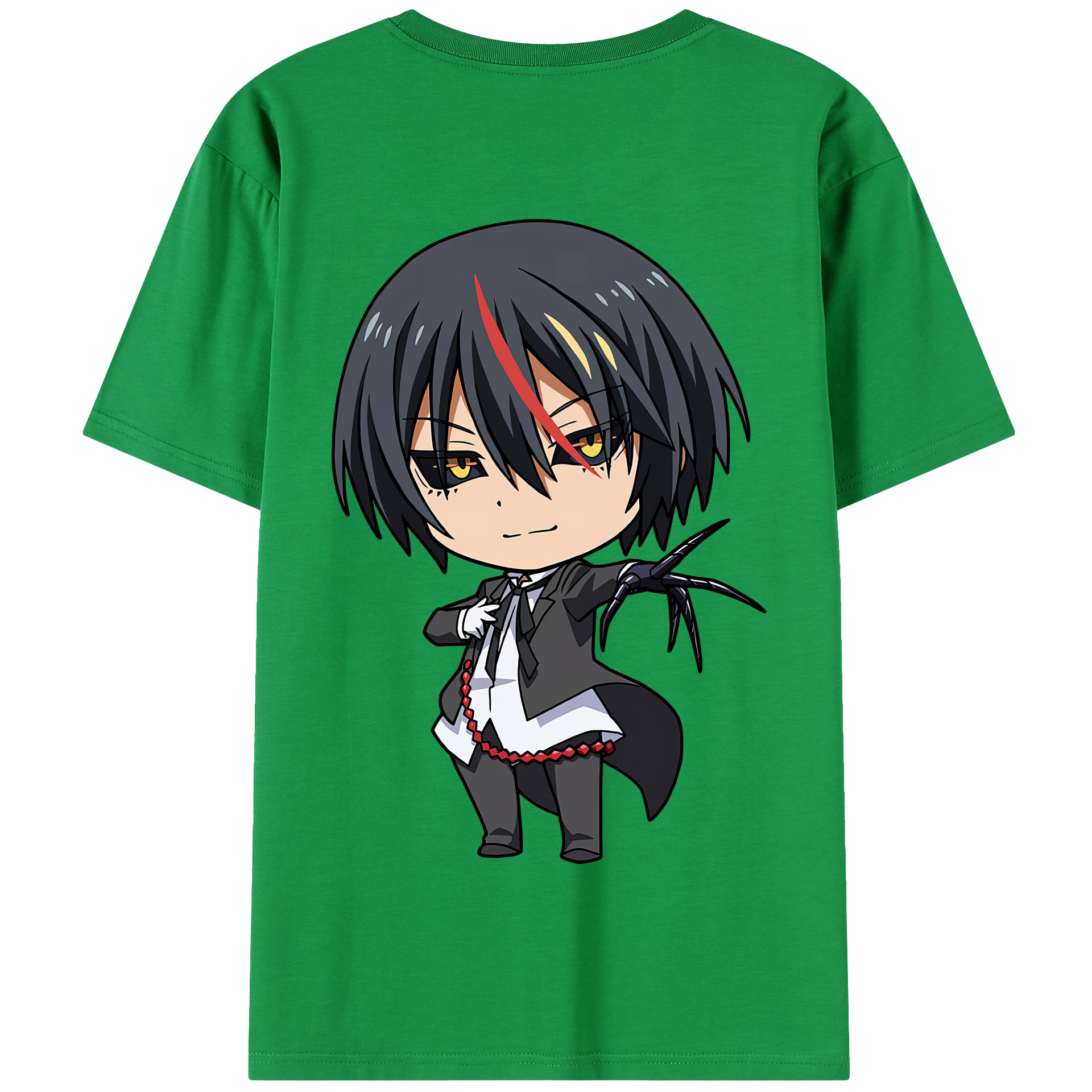 （画像用） 転スラ Regarding Reincarnated to Slime 綿100％半袖Tシャツ（背面プリント）