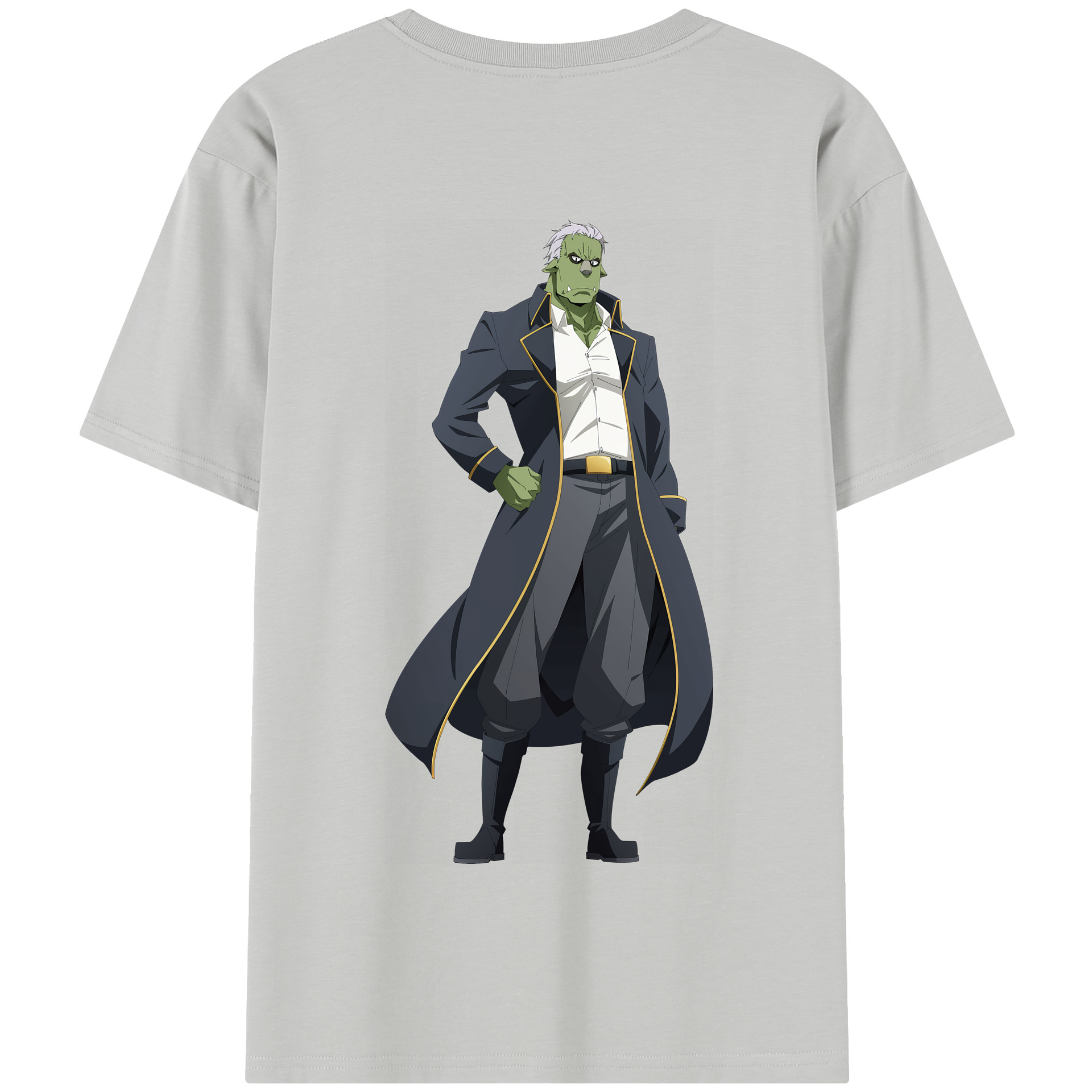 （画像用） 転スラ Regarding Reincarnated to Slime 綿100％半袖Tシャツ（背面プリント）