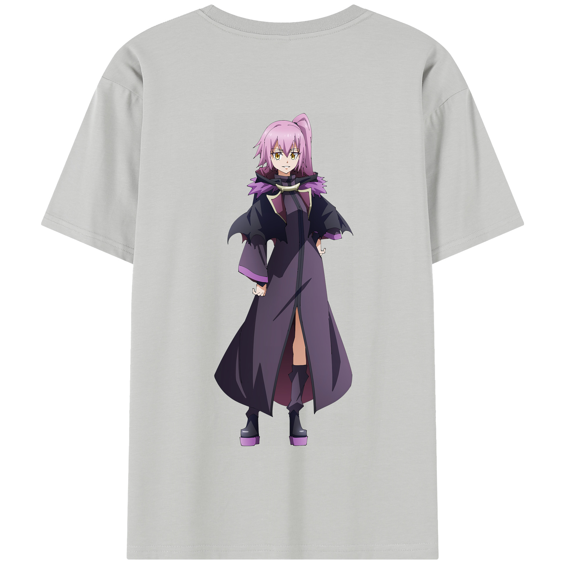 （画像用） 転スラ Regarding Reincarnated to Slime 綿100％半袖Tシャツ（背面プリント）