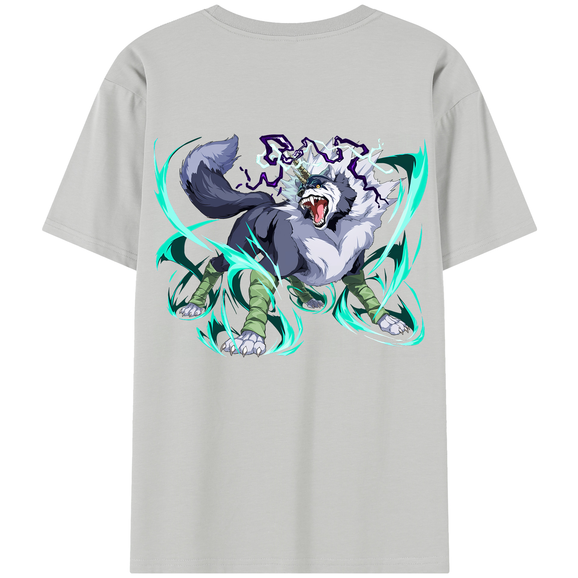 （画像用） 転スラ Regarding Reincarnated to Slime 綿100％半袖Tシャツ（背面プリント）