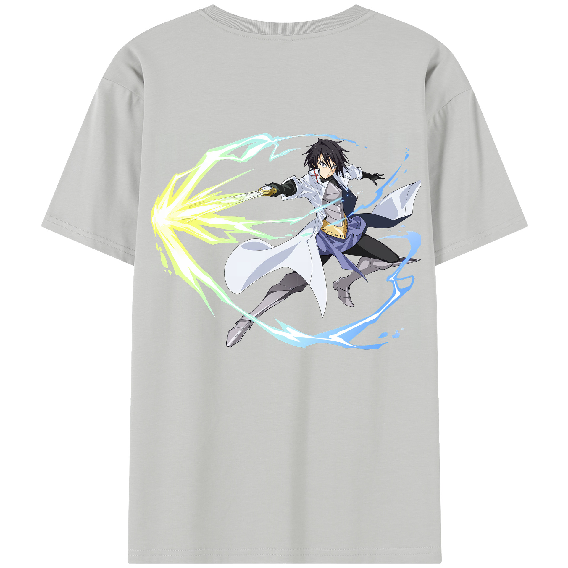 （画像用） 転スラ Regarding Reincarnated to Slime 綿100％半袖Tシャツ（背面プリント）