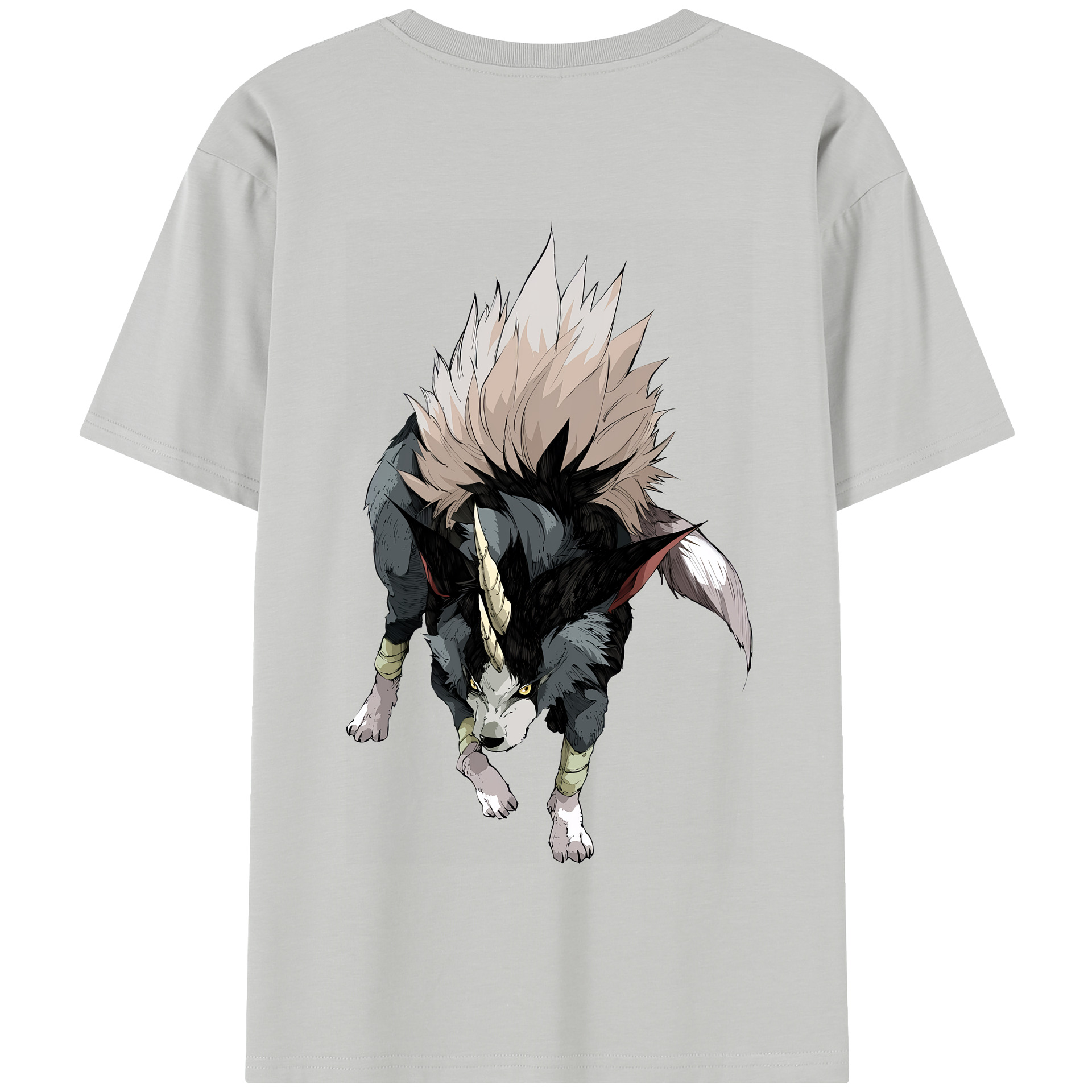 （画像用） 転スラ Regarding Reincarnated to Slime 綿100％半袖Tシャツ（背面プリント）