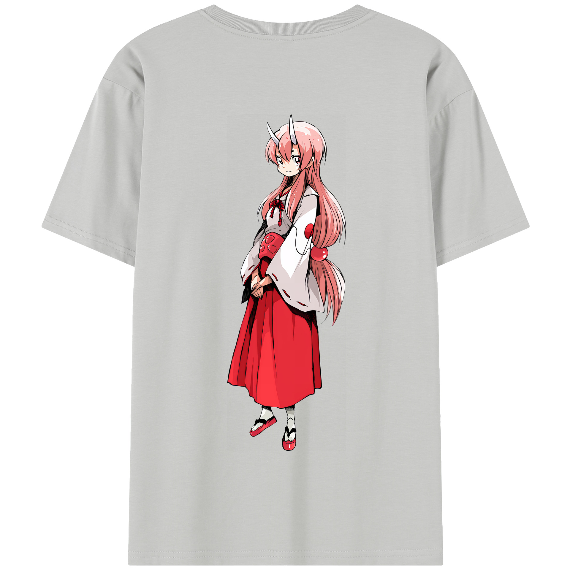 （画像用） 転スラ Regarding Reincarnated to Slime 綿100％半袖Tシャツ（背面プリント）