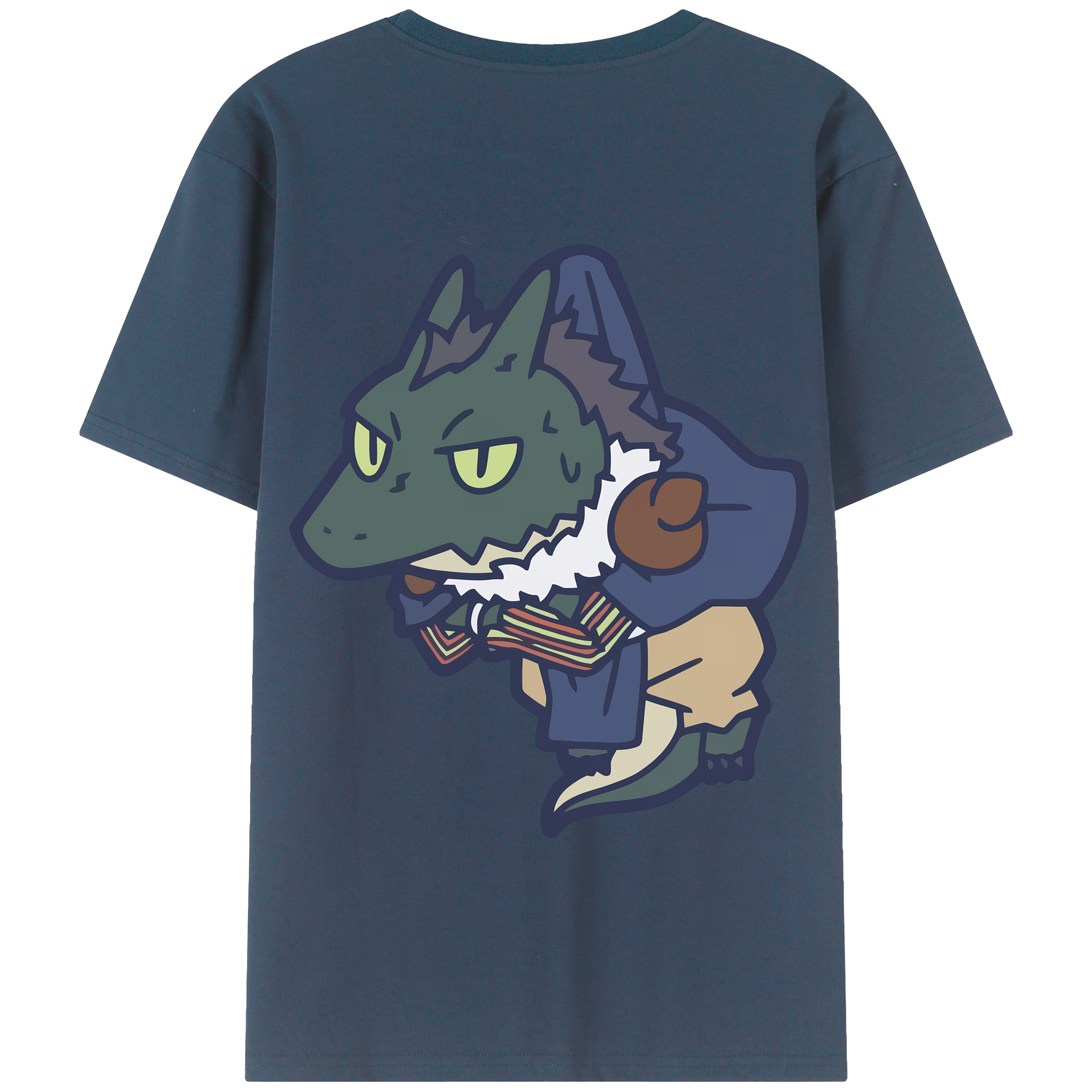 （画像用） 転スラ Regarding Reincarnated to Slime 綿100％半袖Tシャツ（背面プリント）