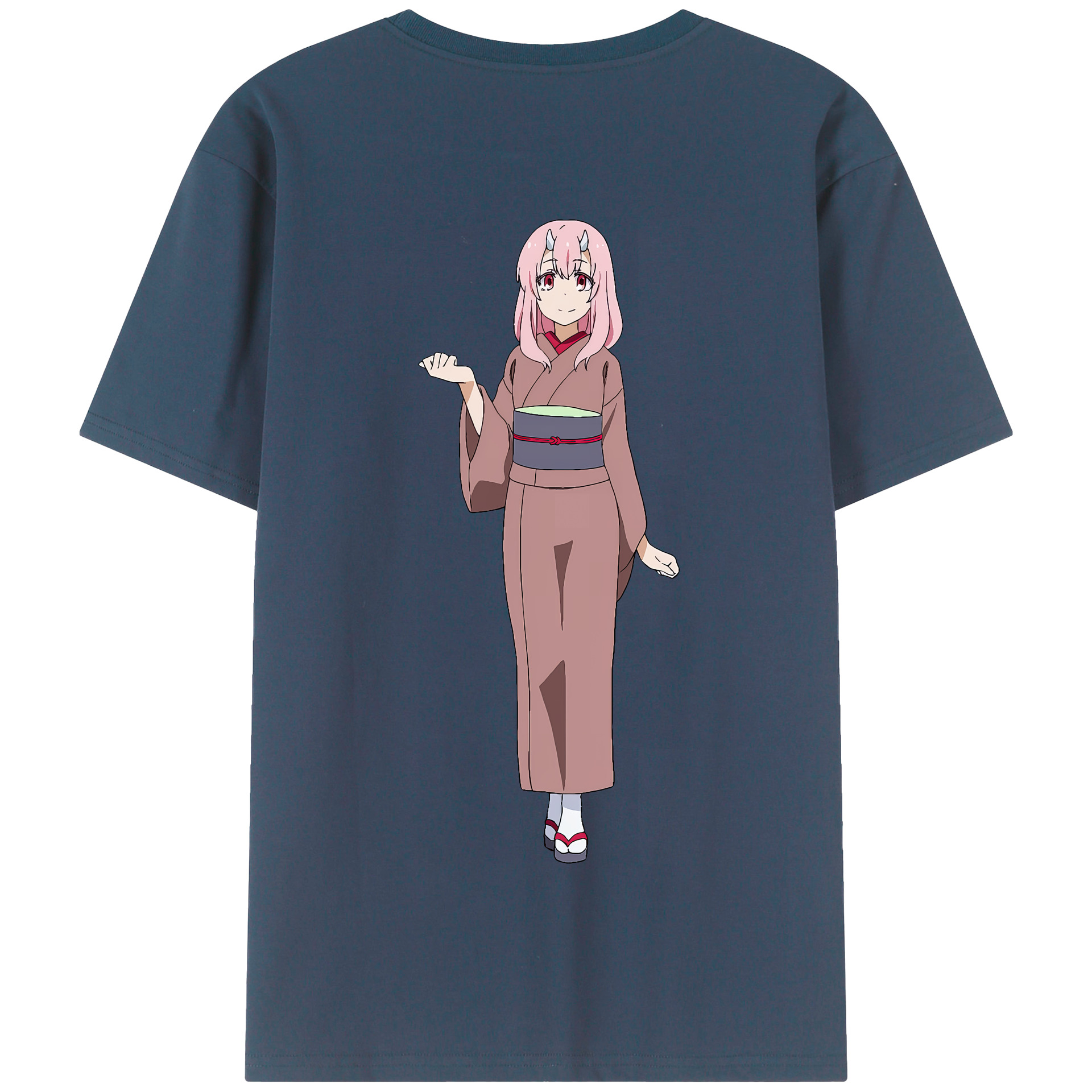 （画像用） 転スラ Regarding Reincarnated to Slime 綿100％半袖Tシャツ（背面プリント）