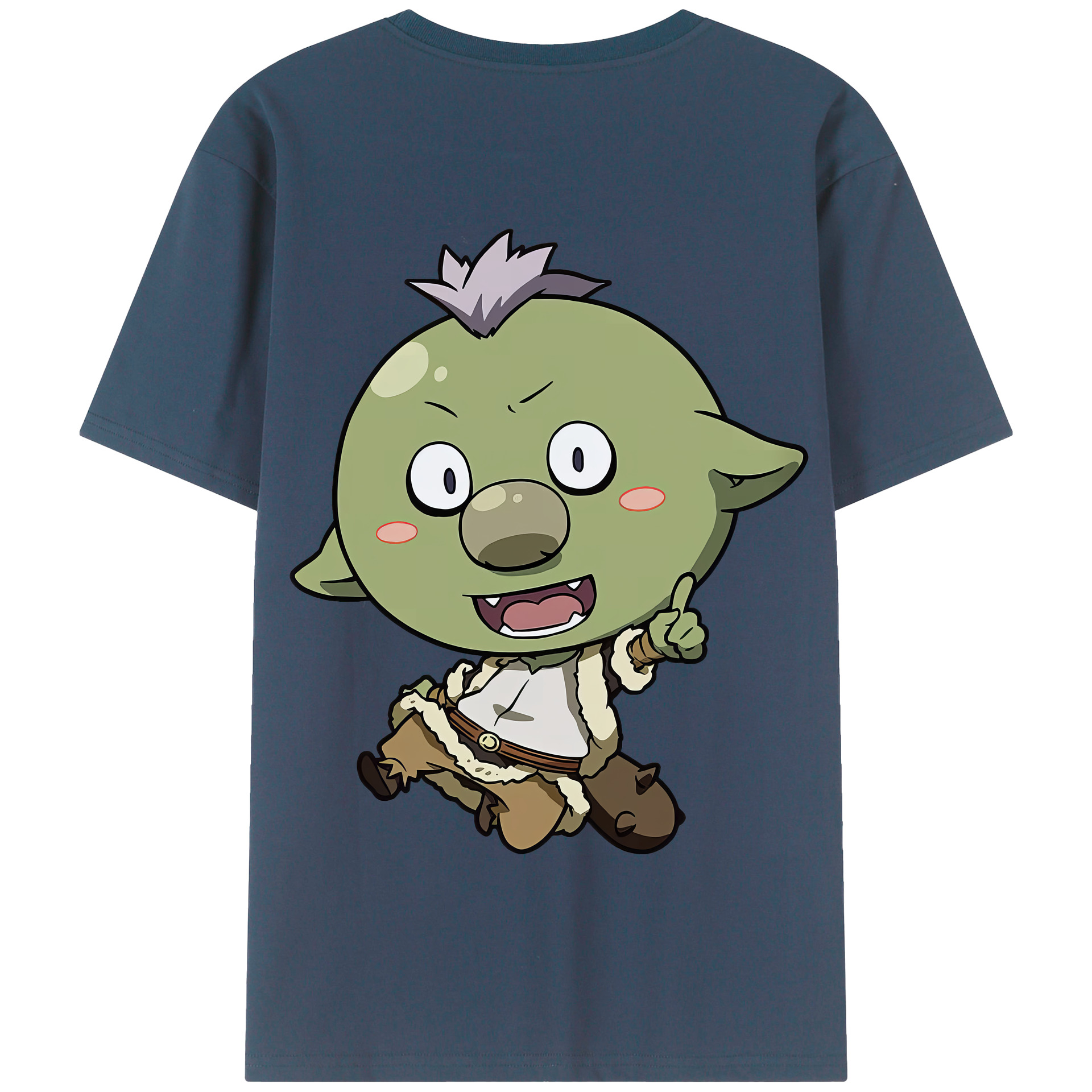 （画像用） 転スラ Regarding Reincarnated to Slime 綿100％半袖Tシャツ（背面プリント）