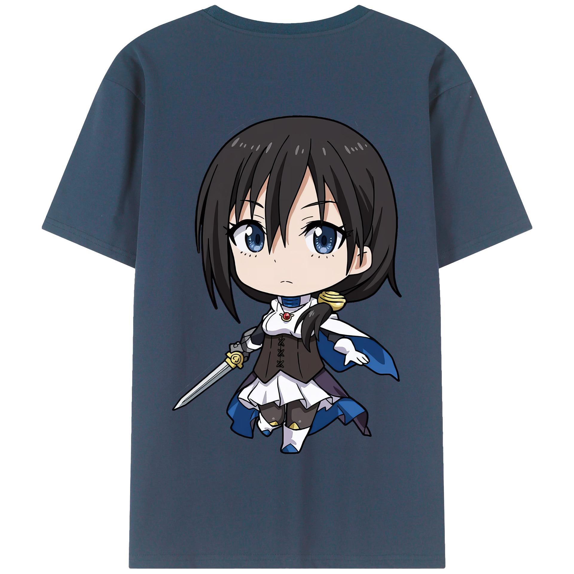 （画像用） 転スラ Regarding Reincarnated to Slime 綿100％半袖Tシャツ（背面プリント）
