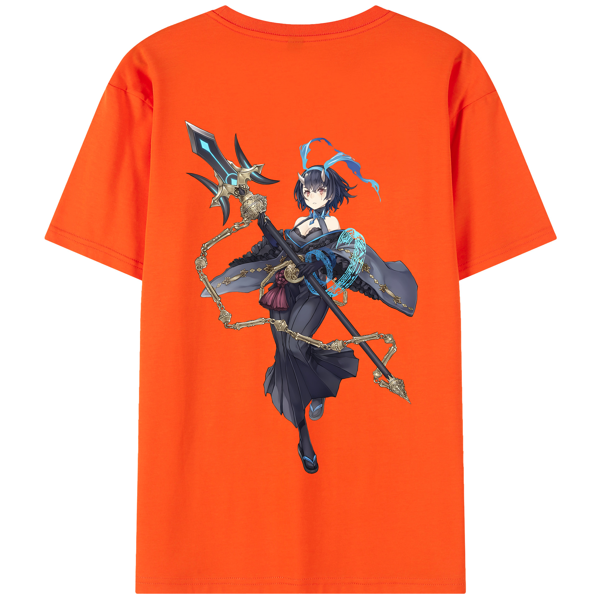 （画像用） 転スラ Regarding Reincarnated to Slime 綿100％半袖Tシャツ（背面プリント）