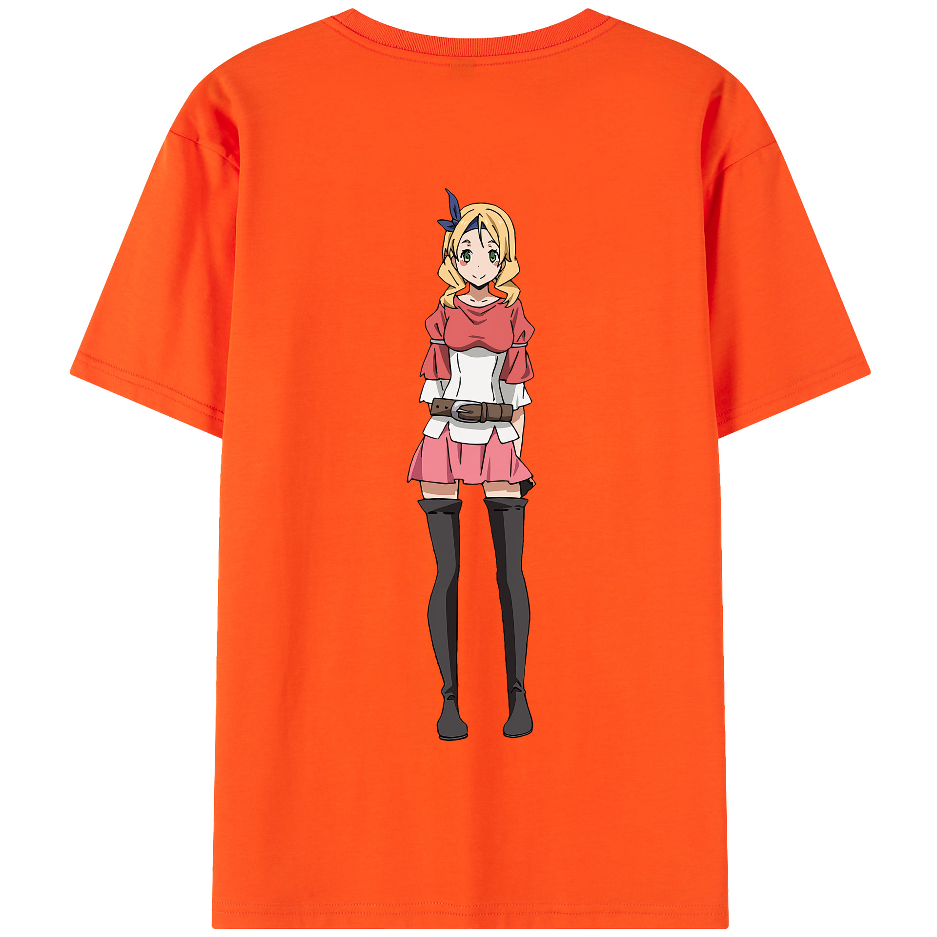 （画像用） 転スラ Regarding Reincarnated to Slime 綿100％半袖Tシャツ（背面プリント）