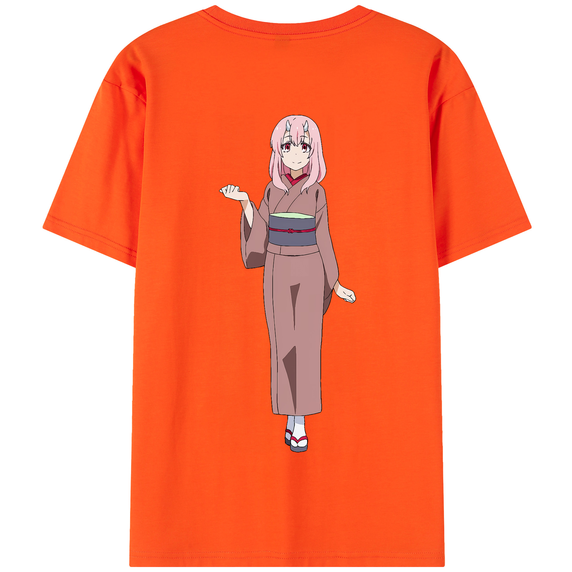 （画像用） 転スラ Regarding Reincarnated to Slime 綿100％半袖Tシャツ（背面プリント）