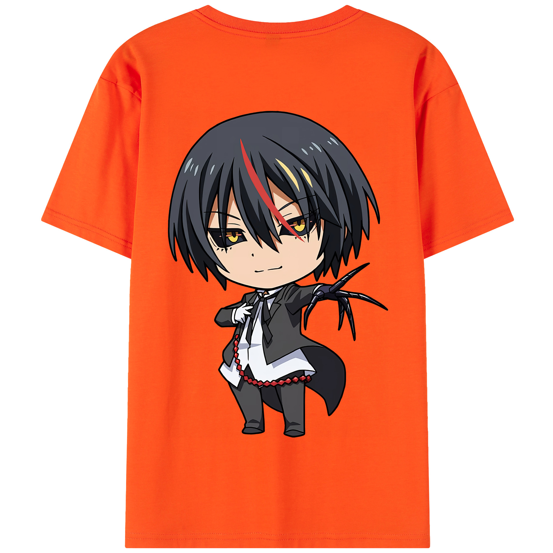 （画像用） 転スラ Regarding Reincarnated to Slime 綿100％半袖Tシャツ（背面プリント）