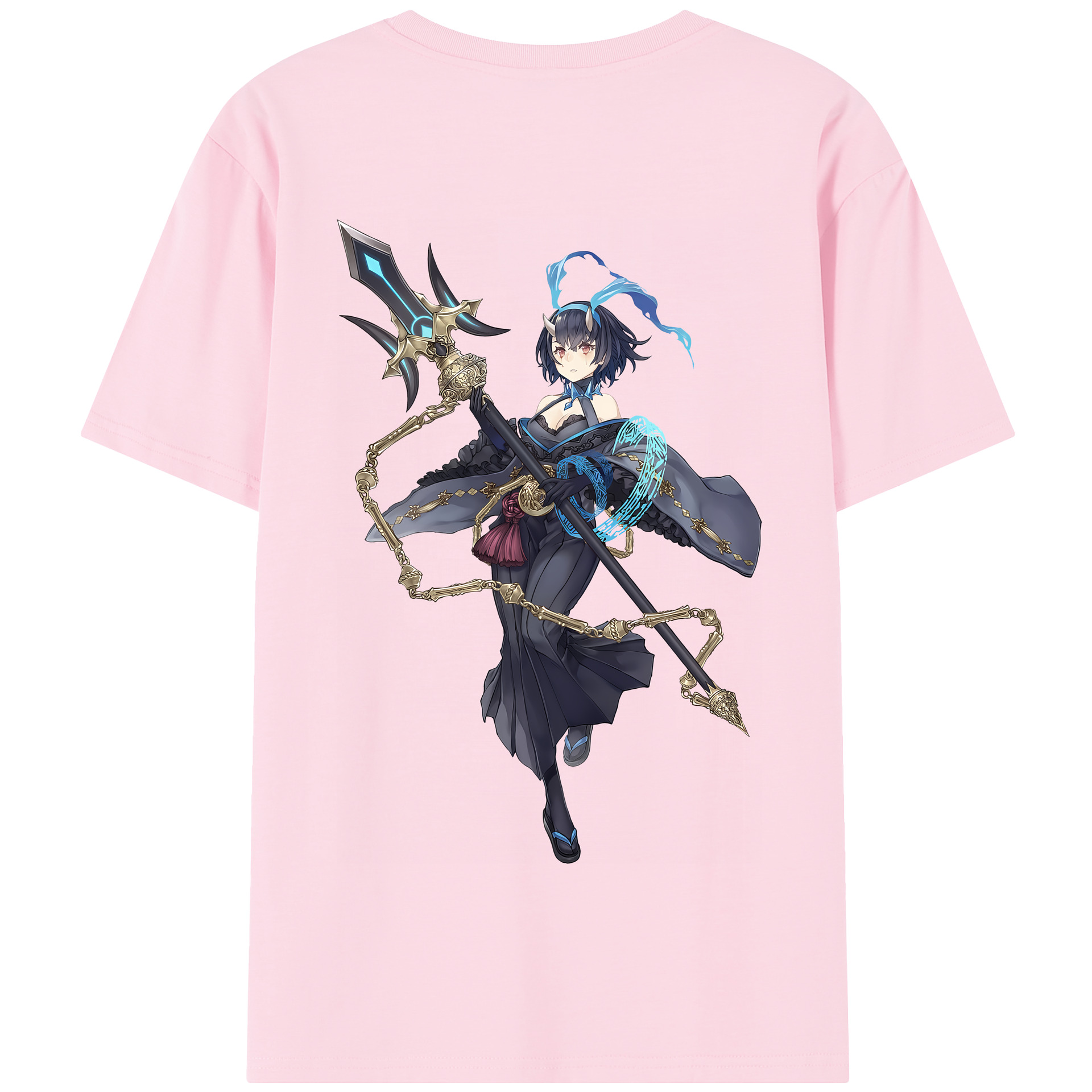 （画像用） 転スラ Regarding Reincarnated to Slime 綿100％半袖Tシャツ（背面プリント）