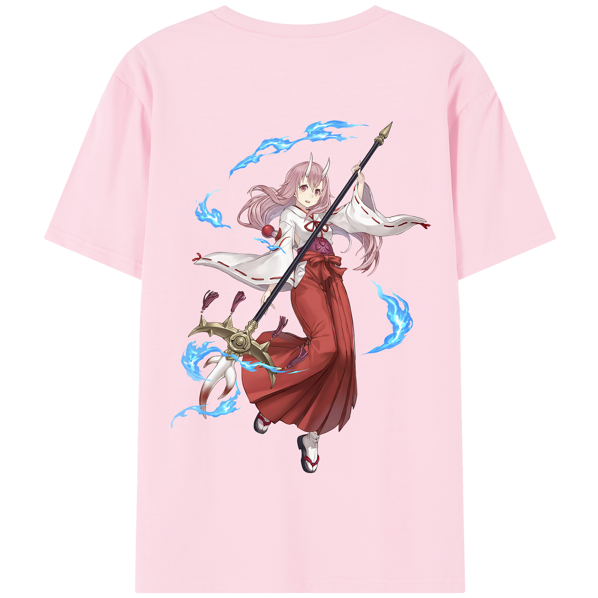 （画像用） 転スラ Regarding Reincarnated to Slime 綿100％半袖Tシャツ（背面プリント）