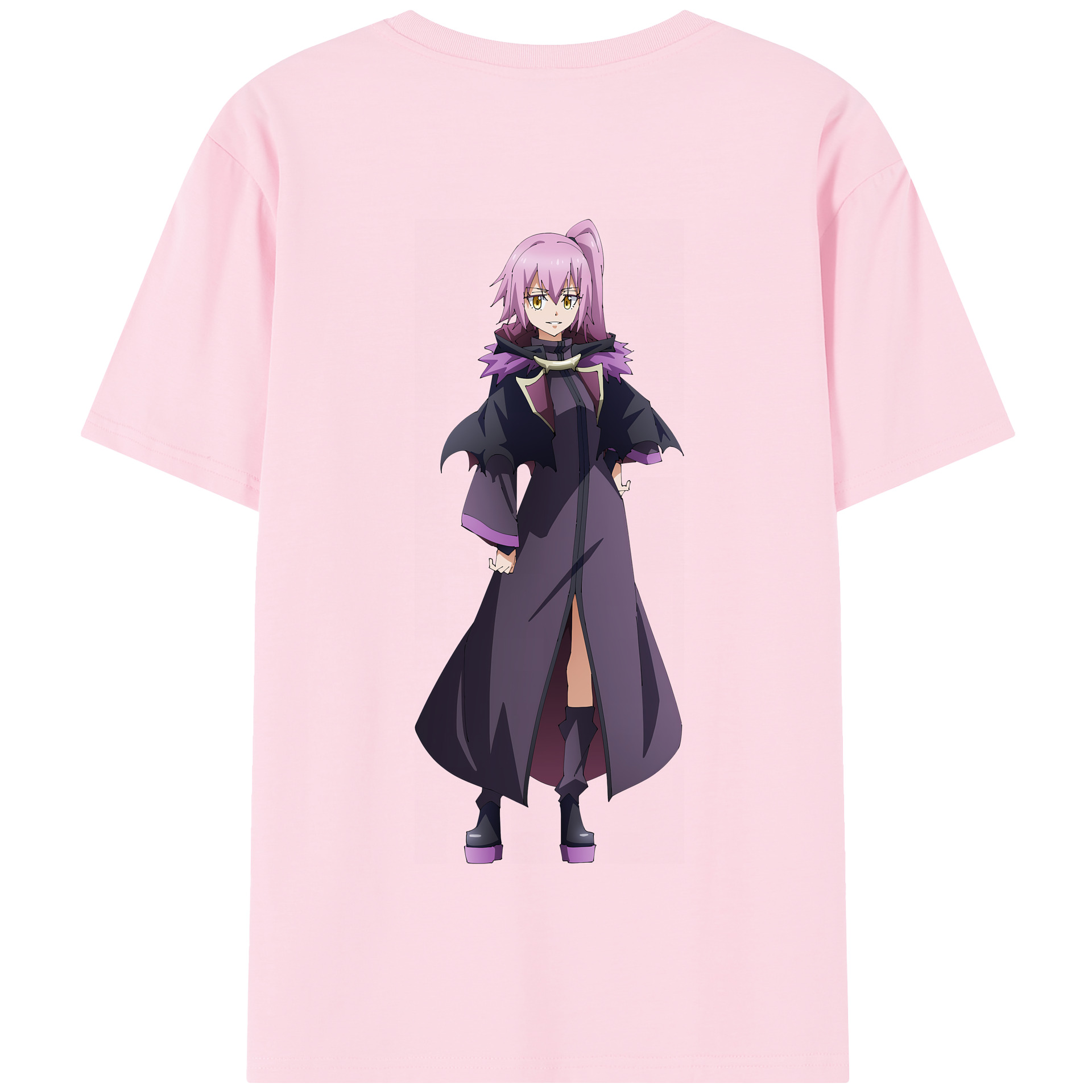 （画像用） 転スラ Regarding Reincarnated to Slime 綿100％半袖Tシャツ（背面プリント）