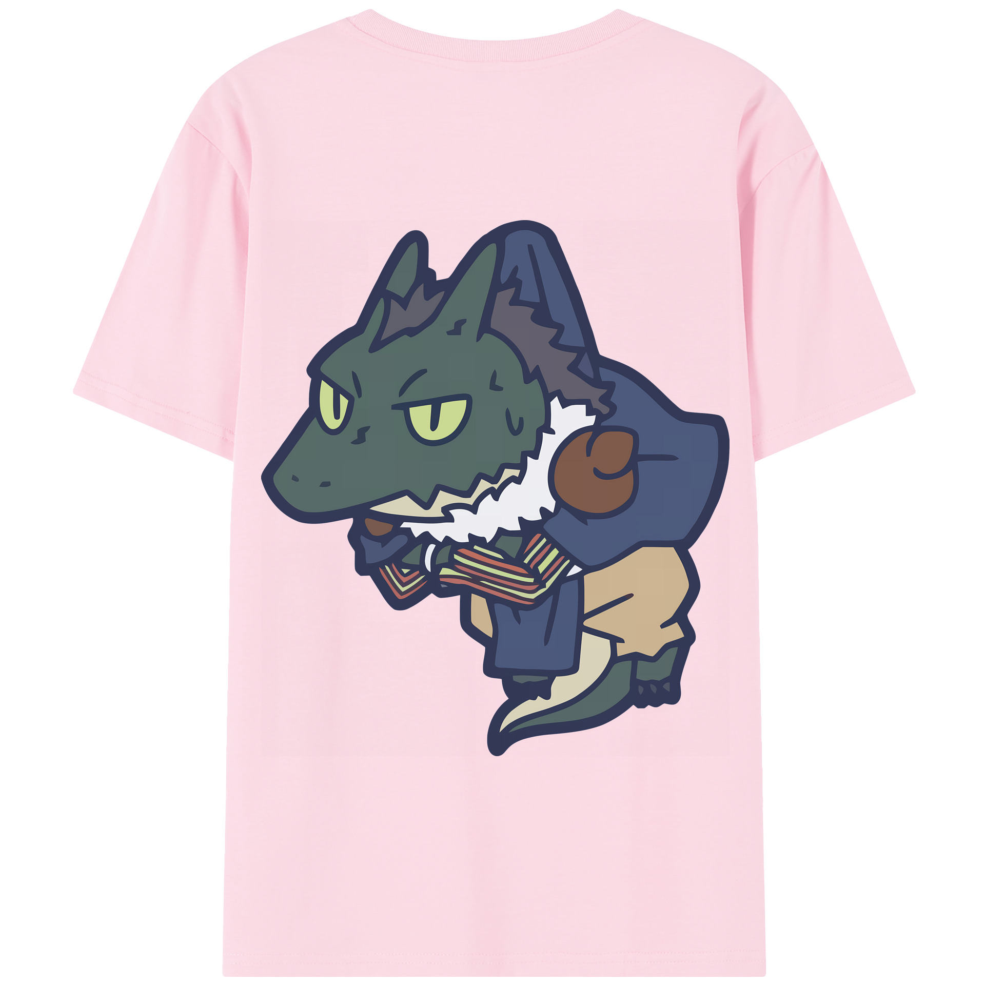 （画像用） 転スラ Regarding Reincarnated to Slime 綿100％半袖Tシャツ（背面プリント）