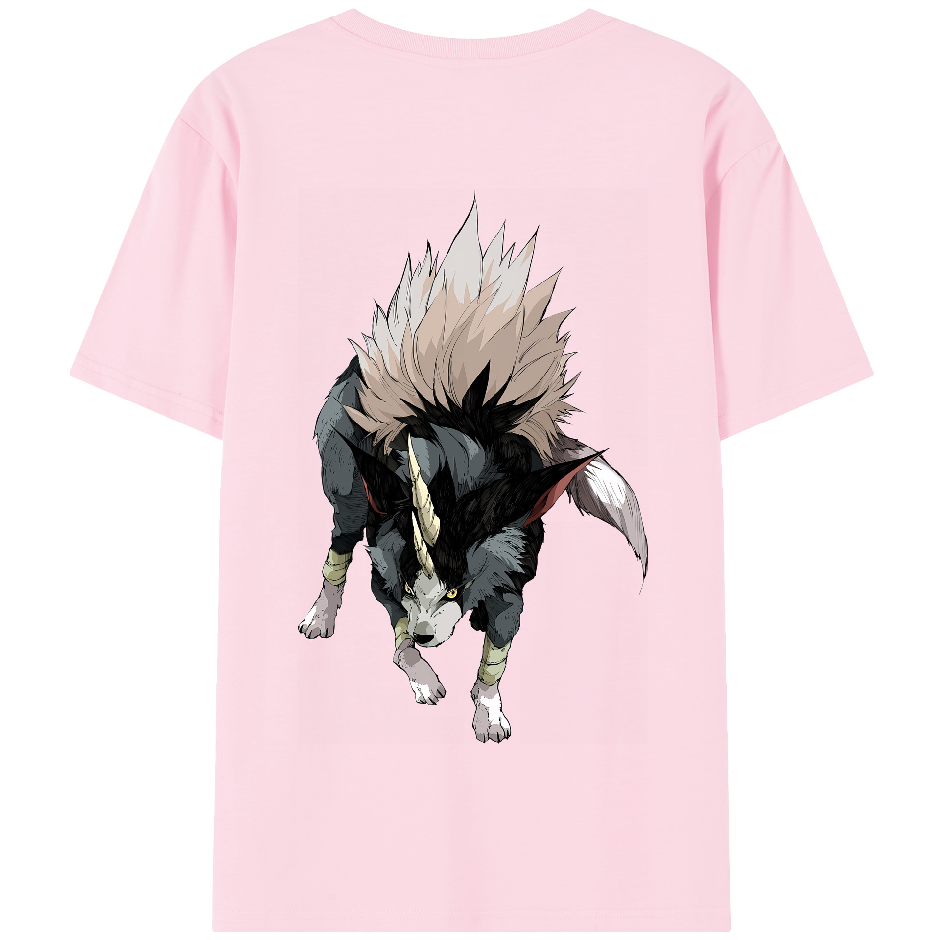 （画像用） 転スラ Regarding Reincarnated to Slime 綿100％半袖Tシャツ（背面プリント）