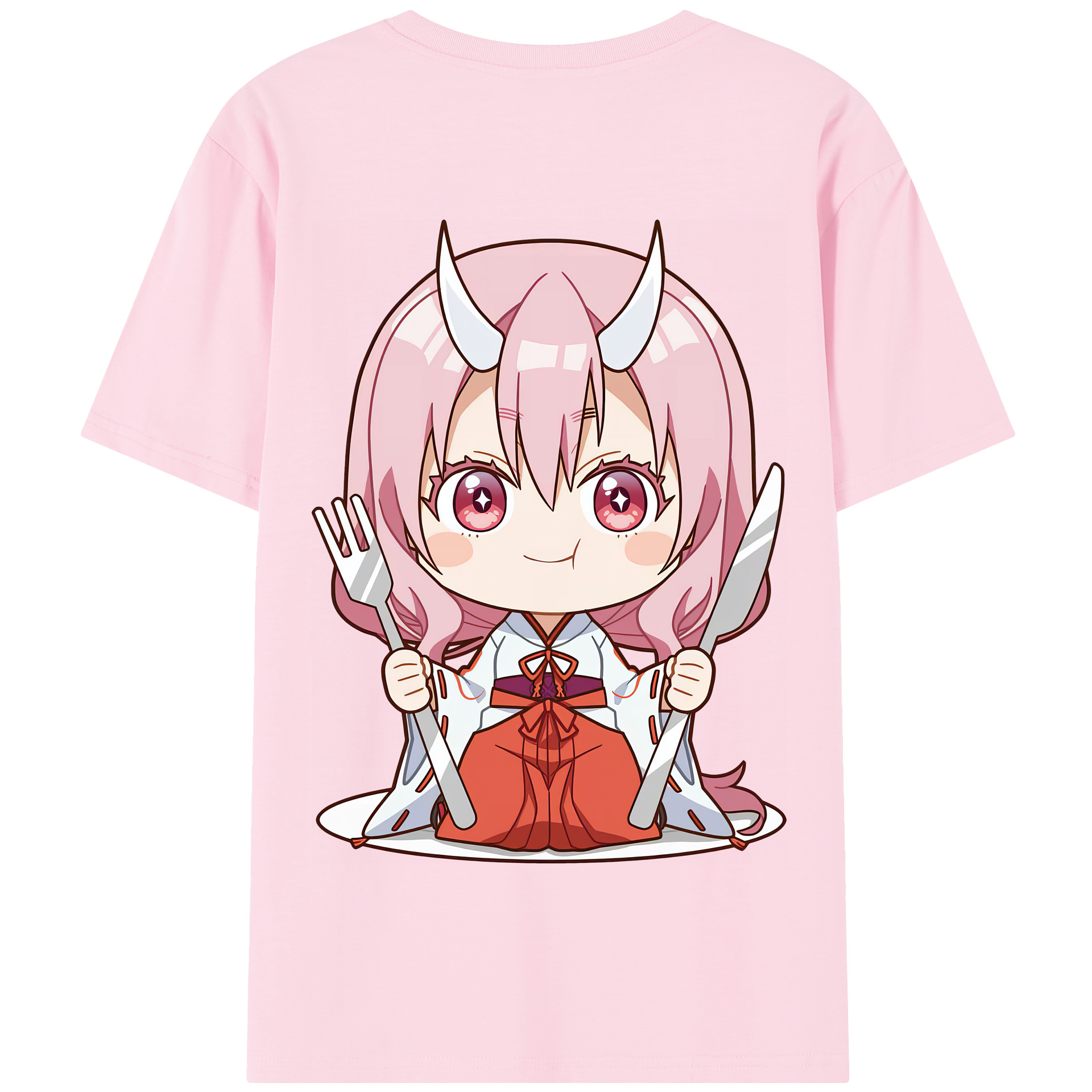 （画像用） 転スラ Regarding Reincarnated to Slime 綿100％半袖Tシャツ（背面プリント）