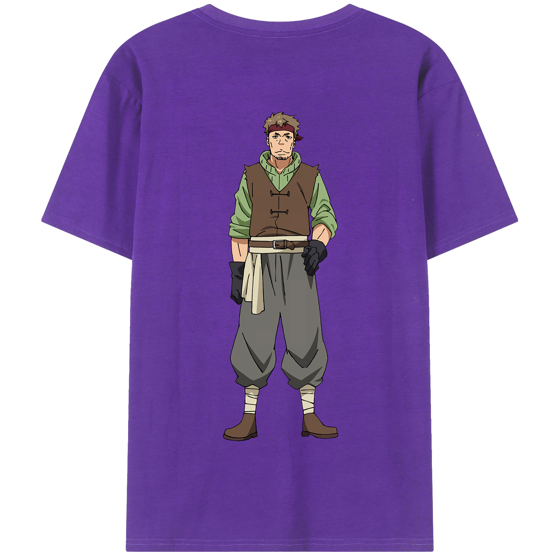 （画像用） 転スラ Regarding Reincarnated to Slime 綿100％半袖Tシャツ（背面プリント）
