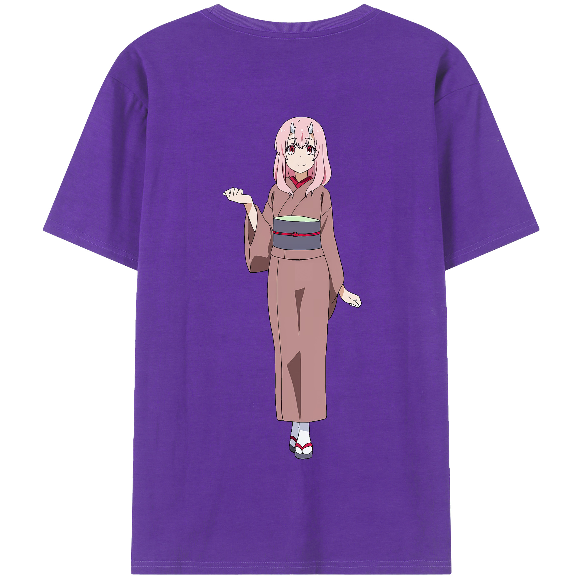 （画像用） 転スラ Regarding Reincarnated to Slime 綿100％半袖Tシャツ（背面プリント）