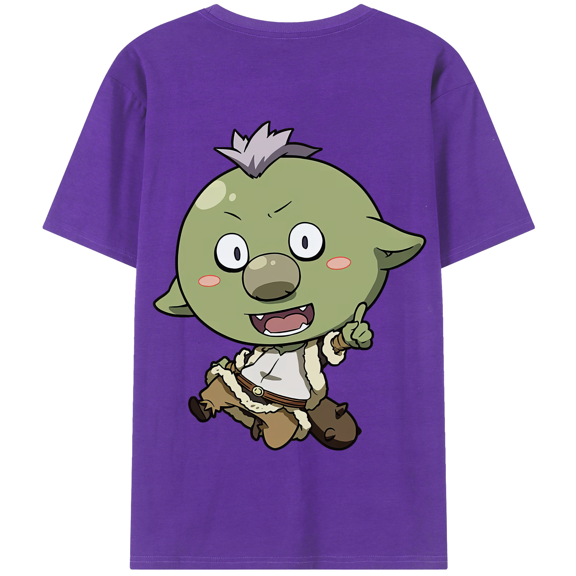 （画像用） 転スラ Regarding Reincarnated to Slime 綿100％半袖Tシャツ（背面プリント）