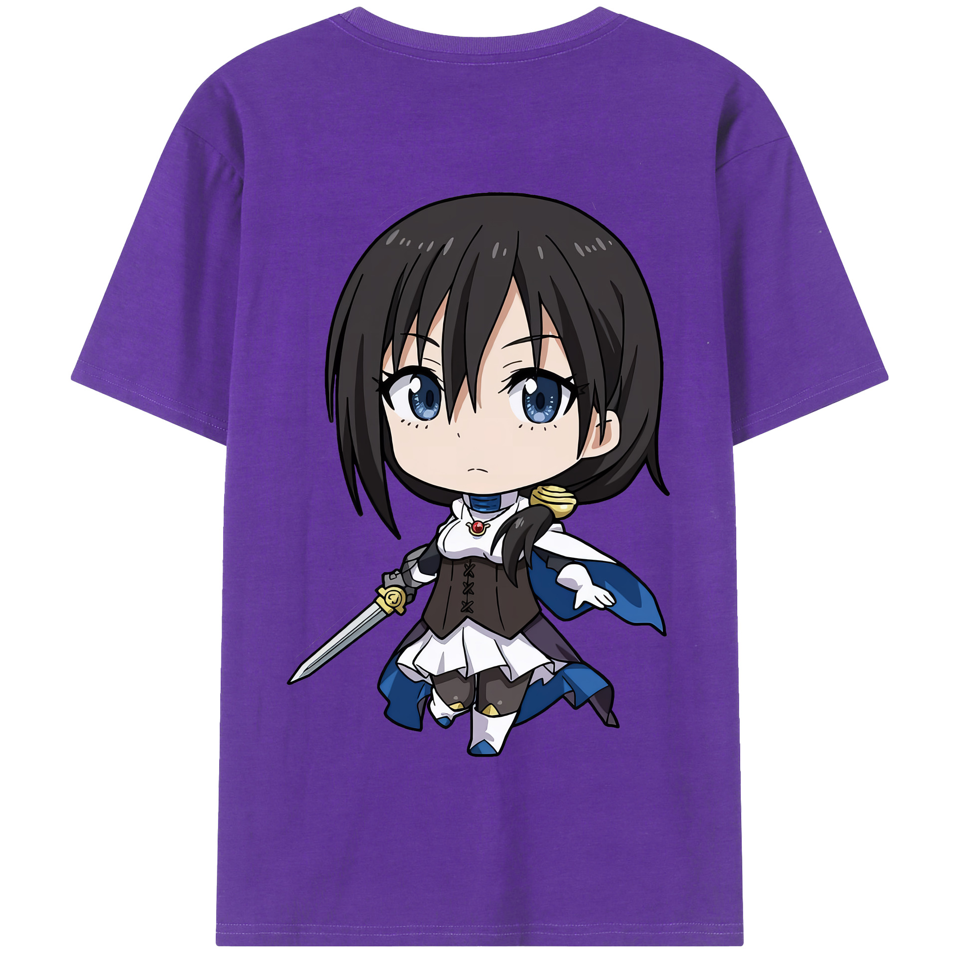 （画像用） 転スラ Regarding Reincarnated to Slime 綿100％半袖Tシャツ（背面プリント）
