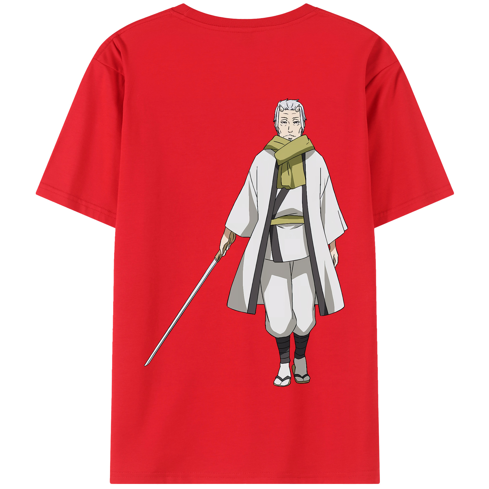（画像用） 転スラ Regarding Reincarnated to Slime 綿100％半袖Tシャツ（背面プリント）