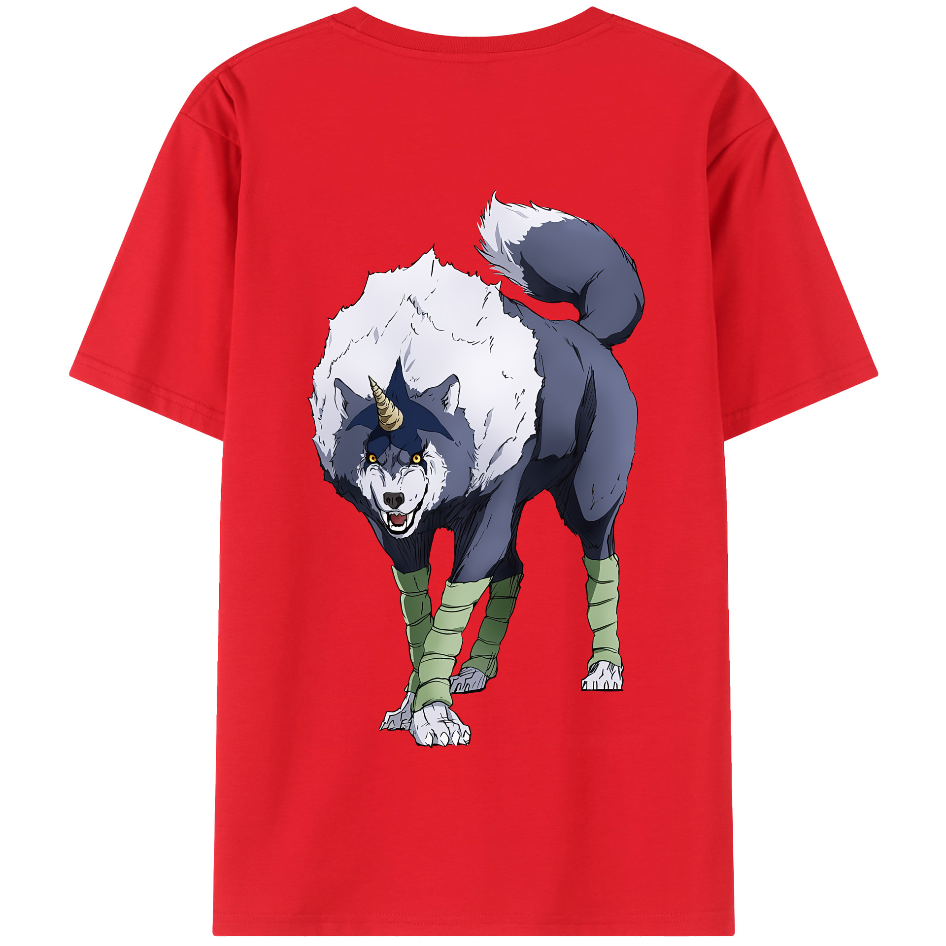 （画像用） 転スラ Regarding Reincarnated to Slime 綿100％半袖Tシャツ（背面プリント）