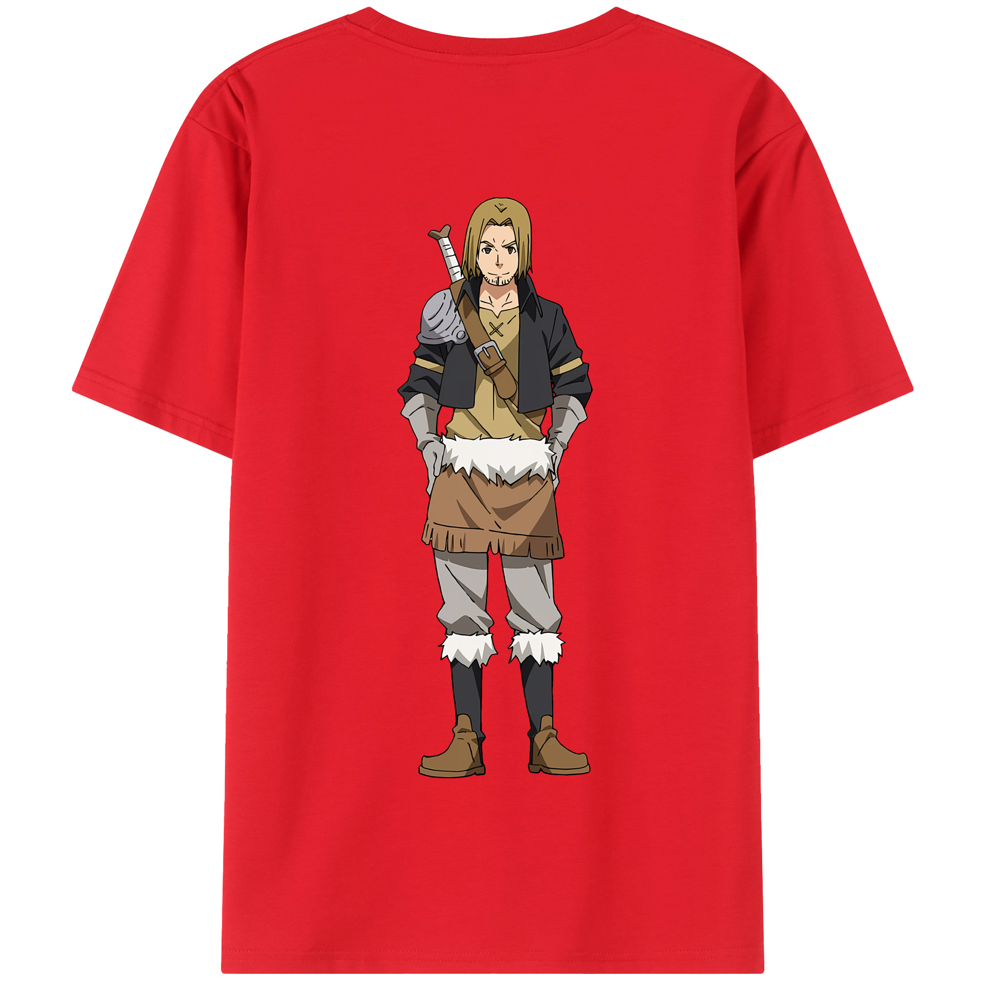 （画像用） 転スラ Regarding Reincarnated to Slime 綿100％半袖Tシャツ（背面プリント）