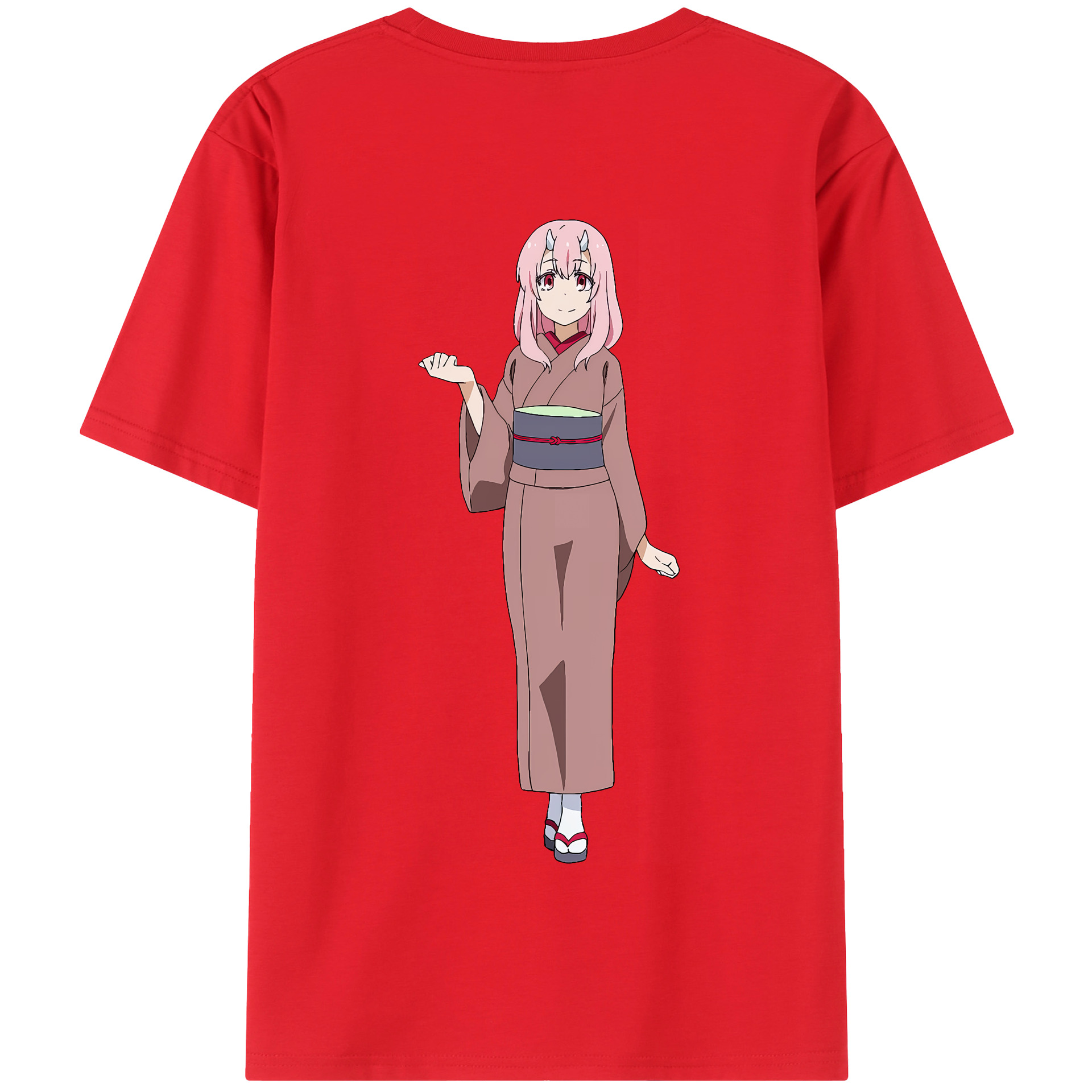 （画像用） 転スラ Regarding Reincarnated to Slime 綿100％半袖Tシャツ（背面プリント）