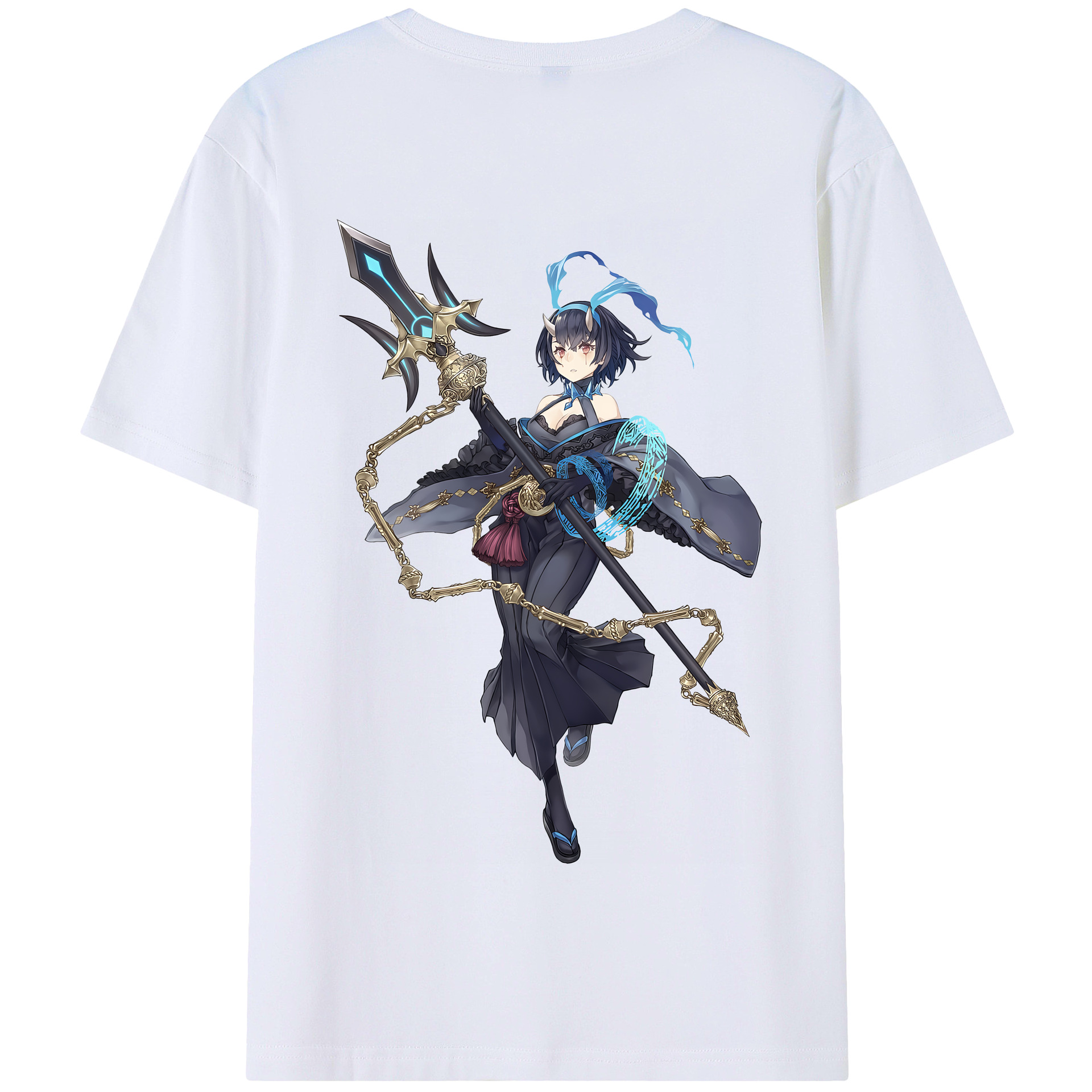 （画像用） 転スラ Regarding Reincarnated to Slime 綿100％半袖Tシャツ（背面プリント）