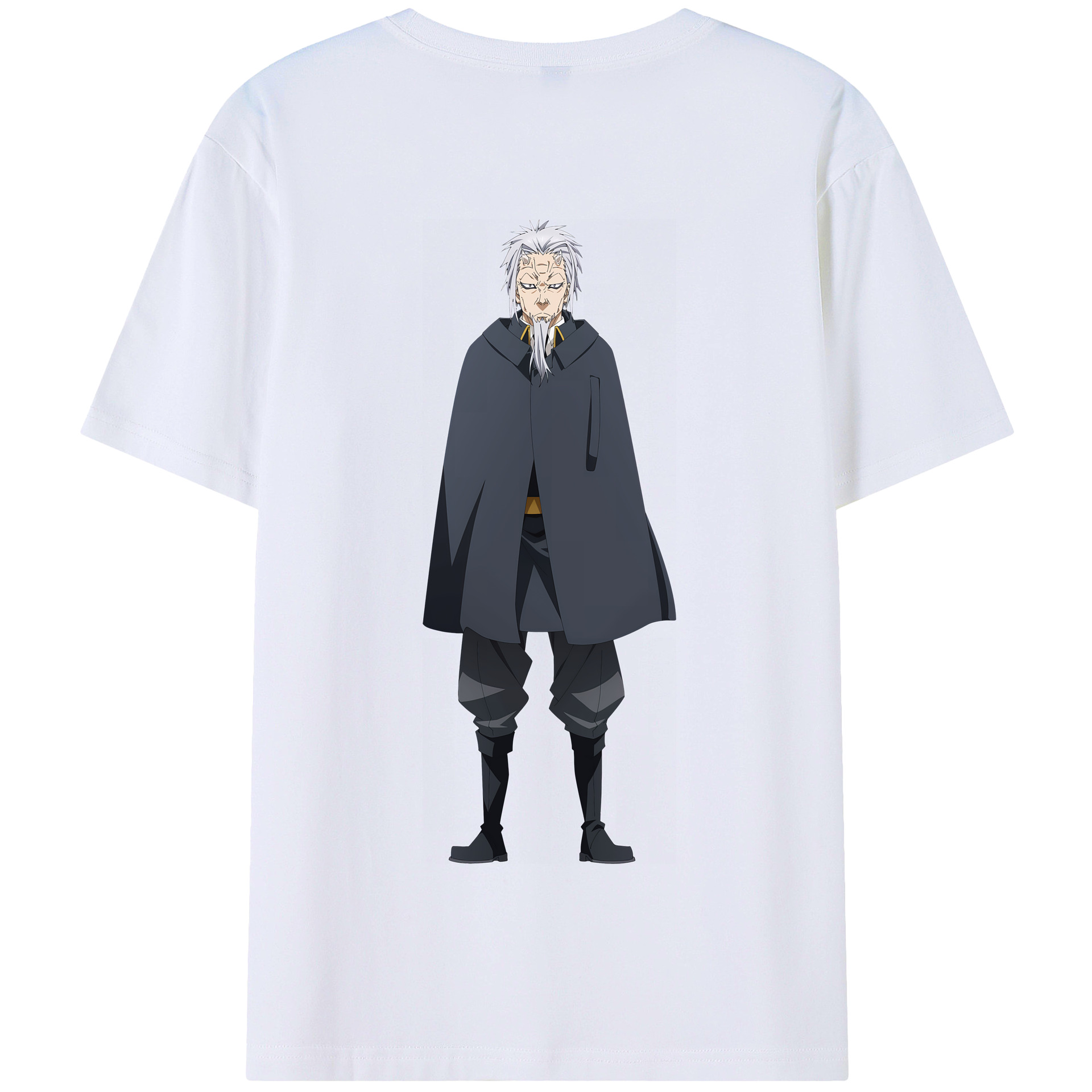 （画像用） 転スラ Regarding Reincarnated to Slime 綿100％半袖Tシャツ（背面プリント）