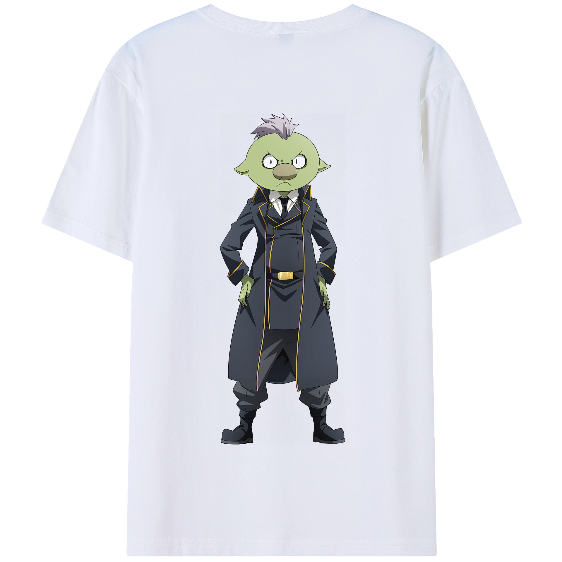 （画像用） 転スラ Regarding Reincarnated to Slime 綿100％半袖Tシャツ（背面プリント）