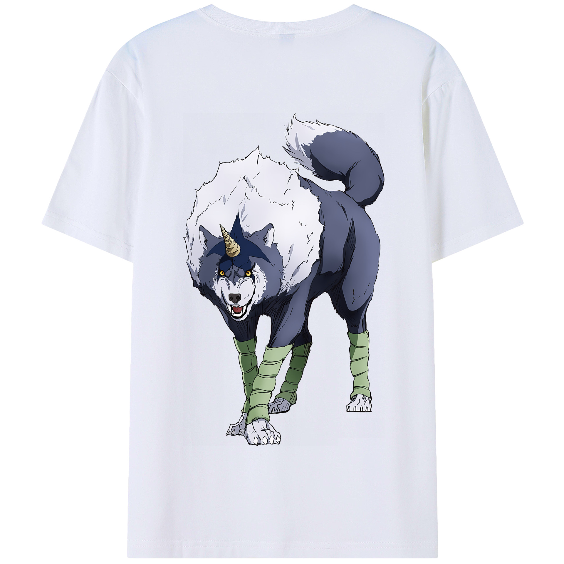 （画像用） 転スラ Regarding Reincarnated to Slime 綿100％半袖Tシャツ（背面プリント）