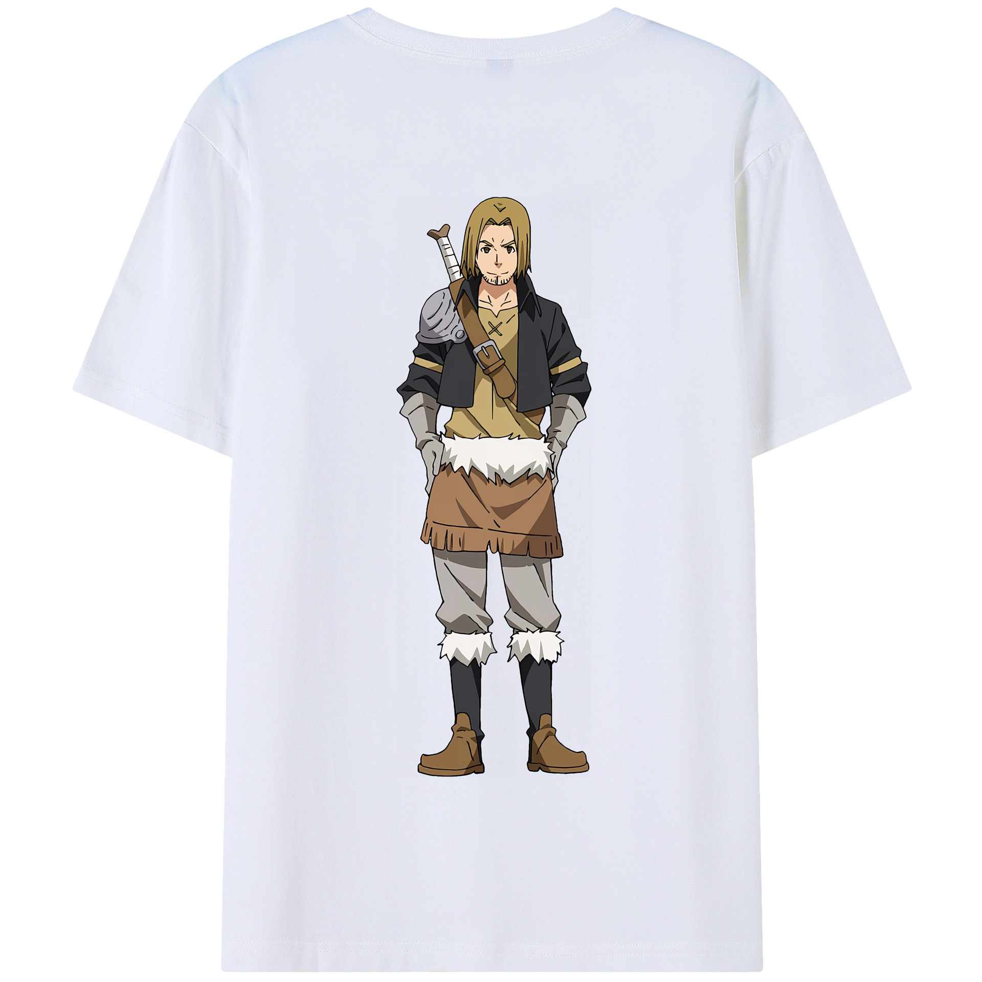 （画像用） 転スラ Regarding Reincarnated to Slime 綿100％半袖Tシャツ（背面プリント）