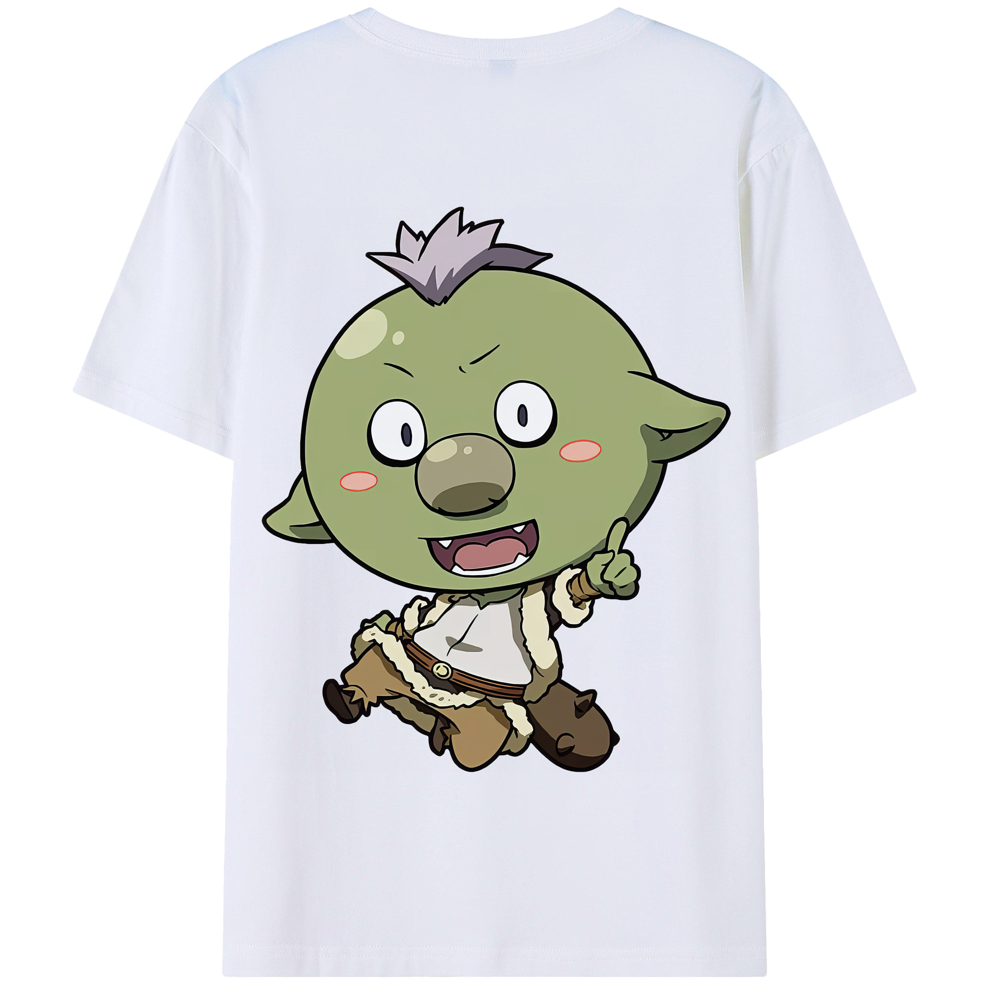 （画像用） 転スラ Regarding Reincarnated to Slime 綿100％半袖Tシャツ（背面プリント）